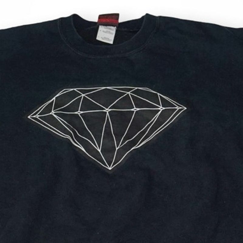 Diamond Supply Co. Diamond Supply Co. Black Geometric Logo Crewneck - Large Size US L / EU 52-54 / 3 - 3 Thumbnail