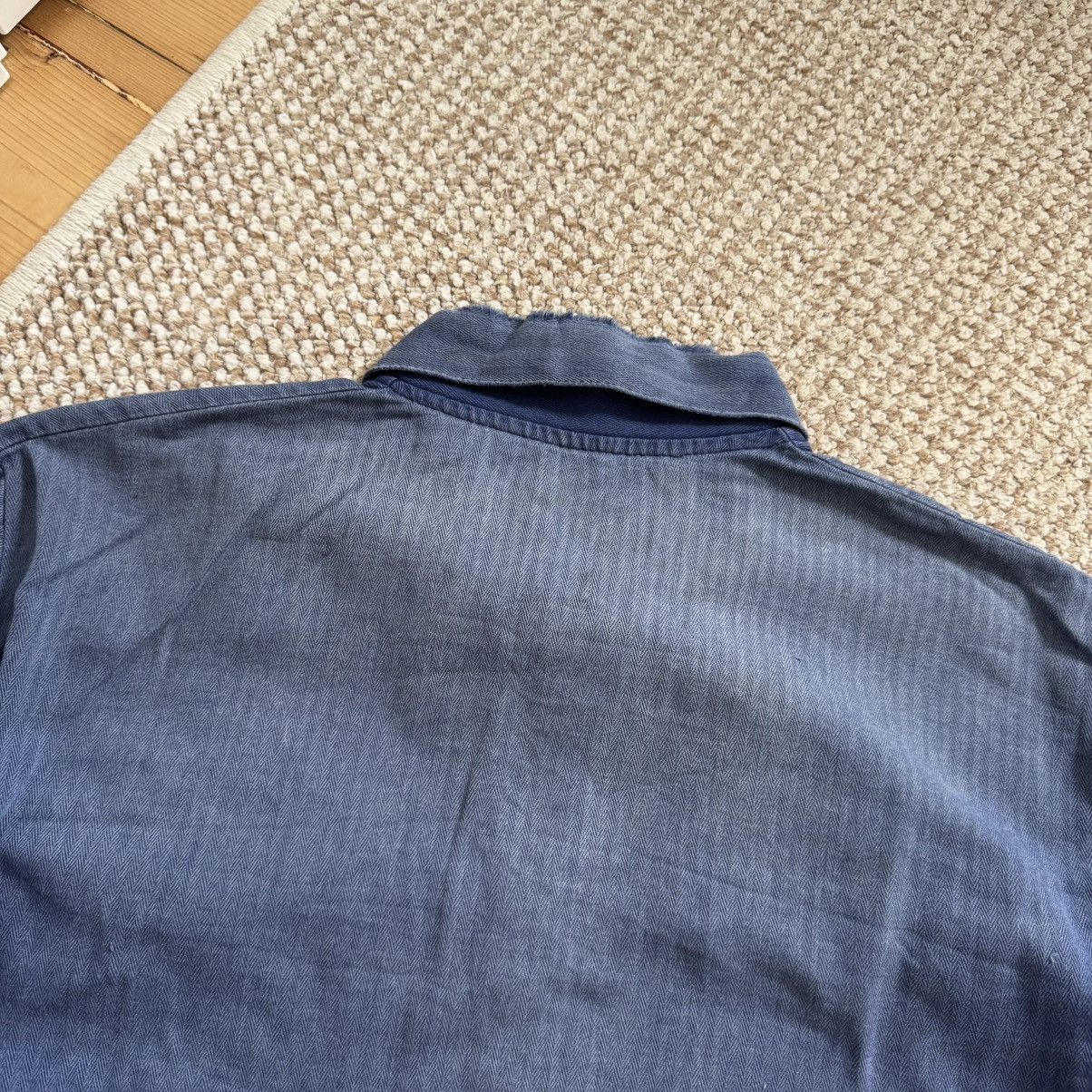 Le Laboureur 60s herringbone vintage repaired worn french jacket Size US M / EU 48-50 / 2 - 15 Thumbnail