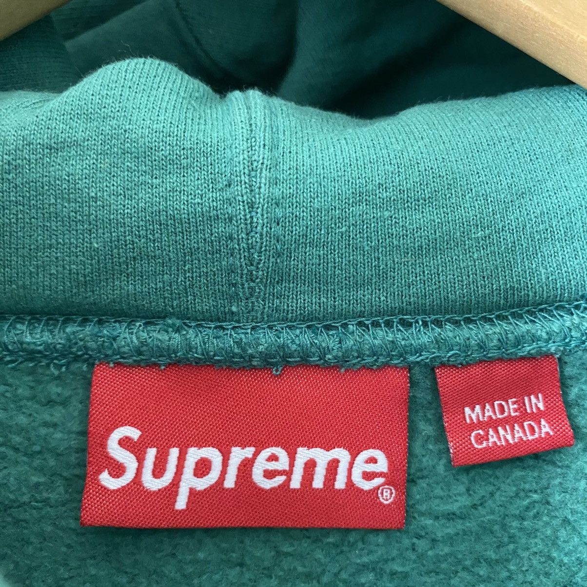 Supreme Supreme Franklin Hooded Sweatshirt Light Pine 2020 Size US M / EU 48-50 / 2 - 4 Thumbnail