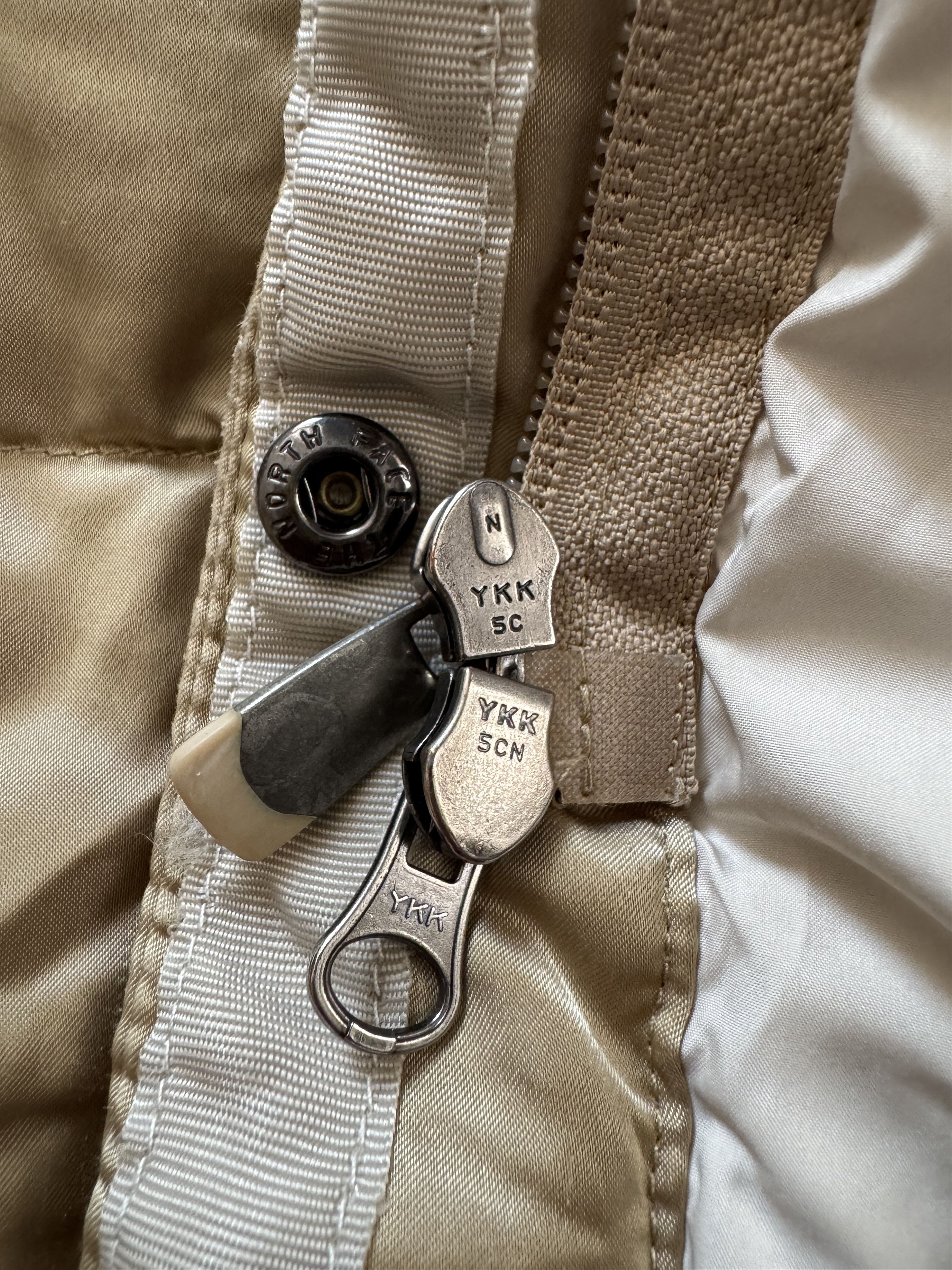 Vintage The North Face Metropolis Gold 600 Down Parka