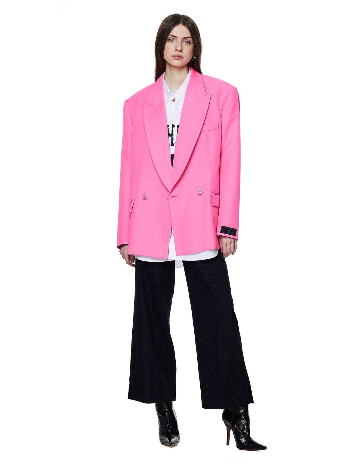 Vetements 2020 Oversized Blazer Pink Size 48L - 21 Thumbnail