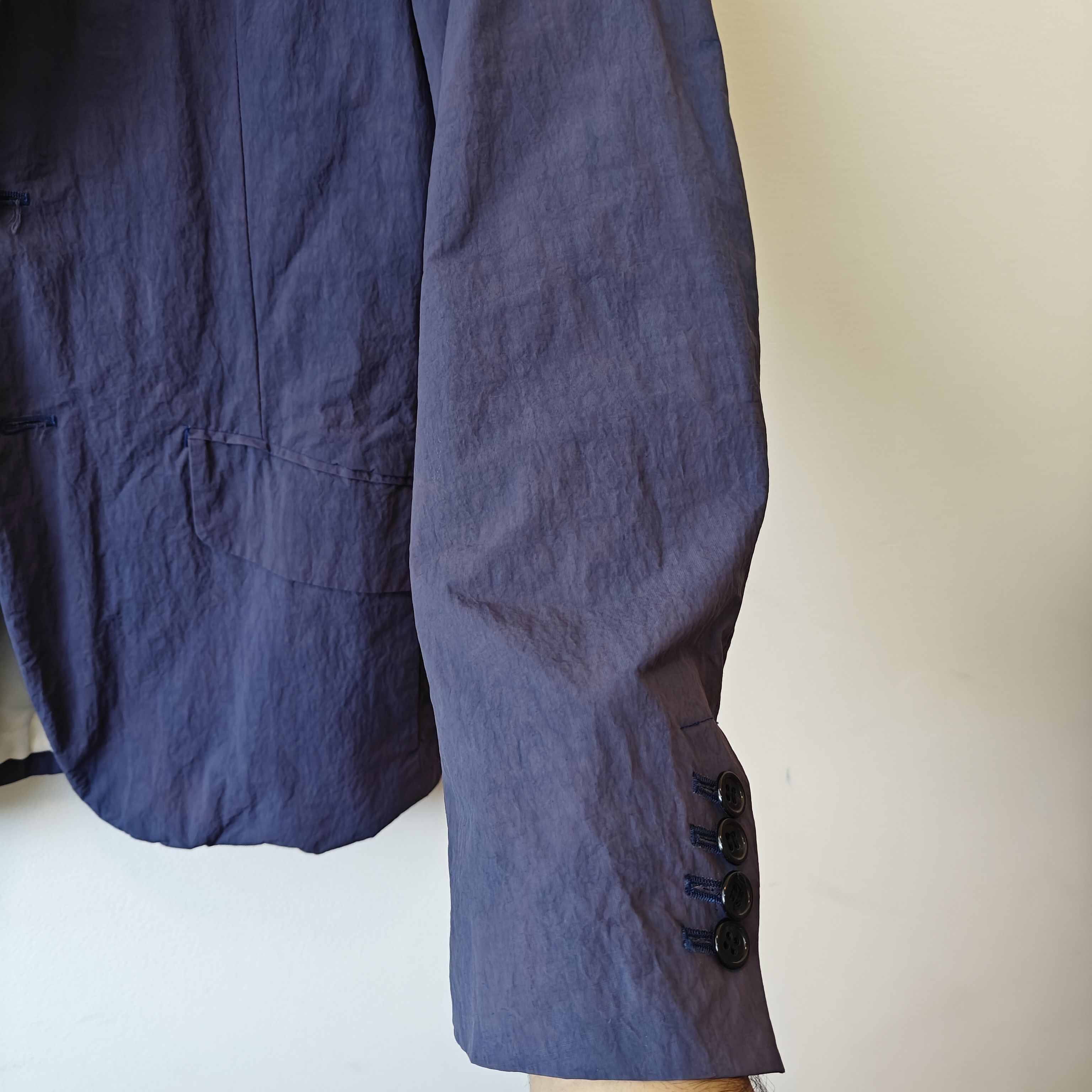 MINOTAUR INST. Minotaur Purple Nylon Blazer Japan Fits Small, Nanamica Size US S / EU 44-46 / 1 - 7 Thumbnail