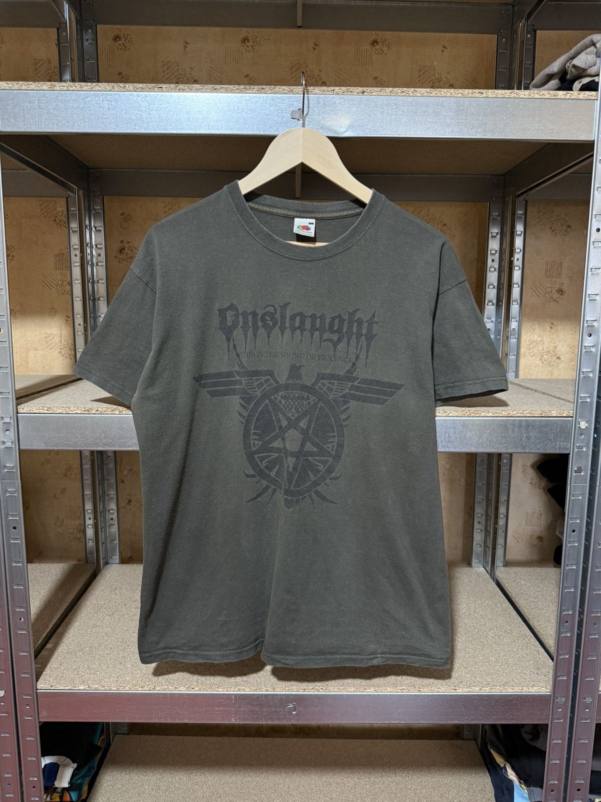 Band Tees × Vintage Vintage 2011 Onslaught The Sound Of Violence T-Shirt Y2K Size US L / EU 52-54 / 3 - 1 Thumbnail