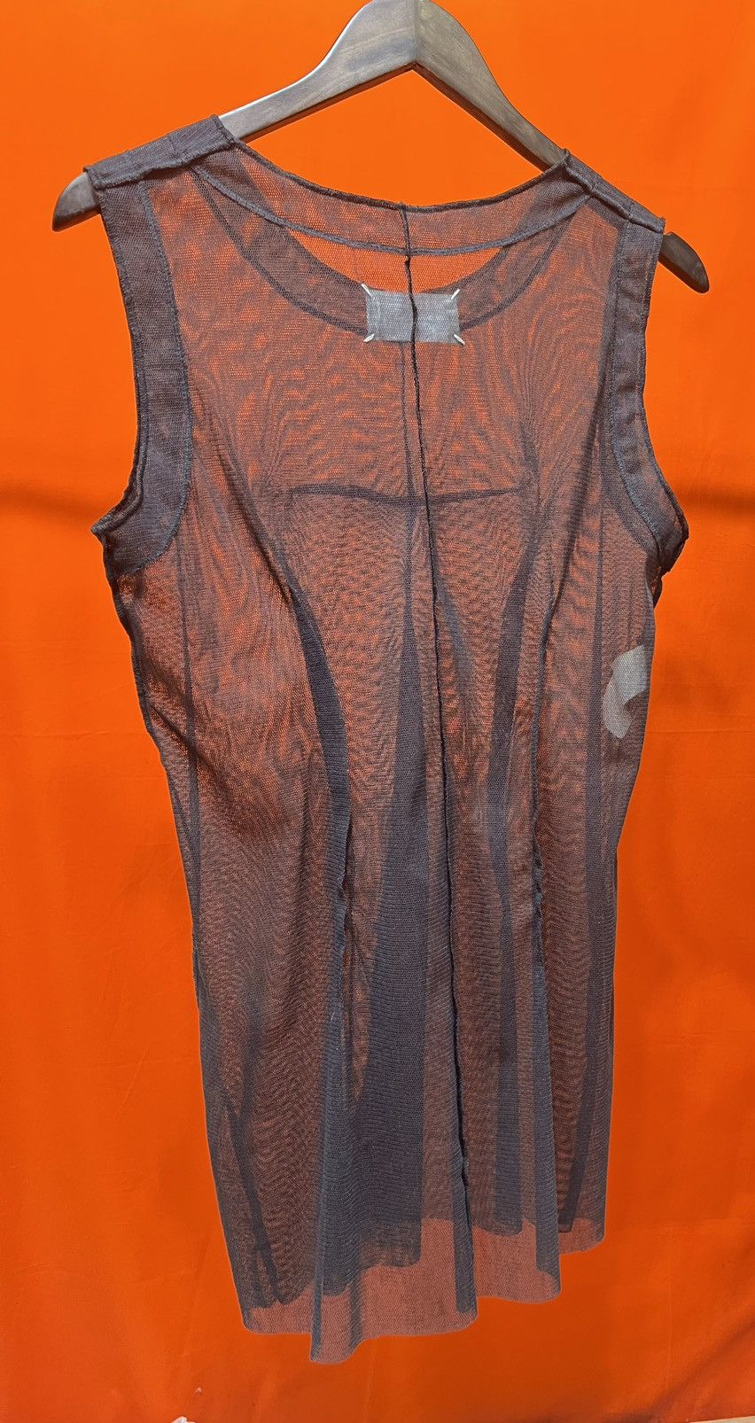 Maison Margiela MARGIELA ARCHIVES P/E 1991 cotton tulle long darted top Size M / US 6-8 / IT 42-44 - 1 Thumbnail