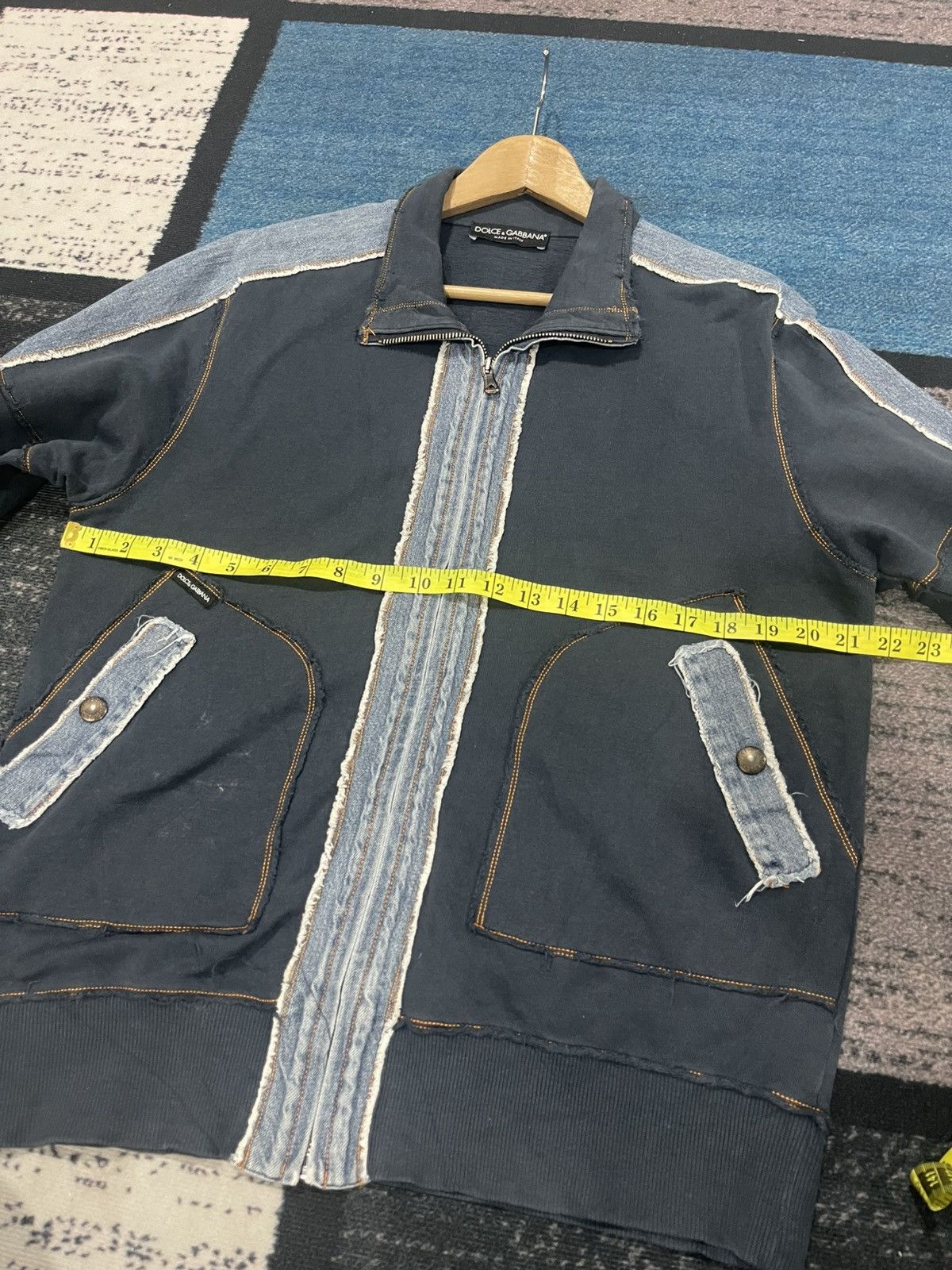Dolce & Gabbana Vintage Dolce & Gabbana Zipper Jacket Size US L / EU 52-54 / 3 - 14 Thumbnail
