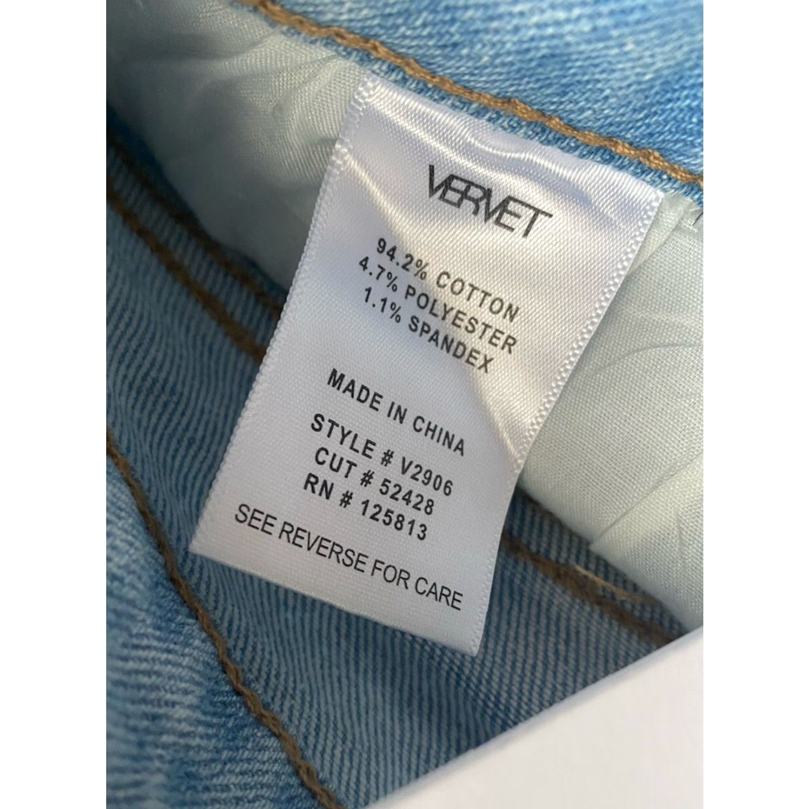 Denime Vervet Cortney Stretch Mom Shorts Women’s M Blue Denim Size 32" / US 10 / IT 46 - 7 Thumbnail