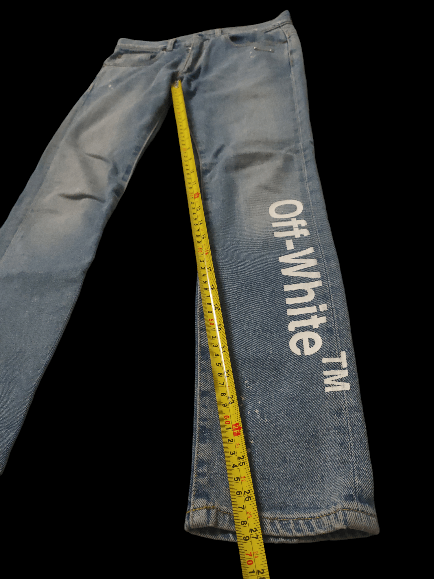 Off-White #Authentic# Off-White /Off-White “SKINNY FIT” Jeans Size US 28 / EU 44 - 5 Thumbnail