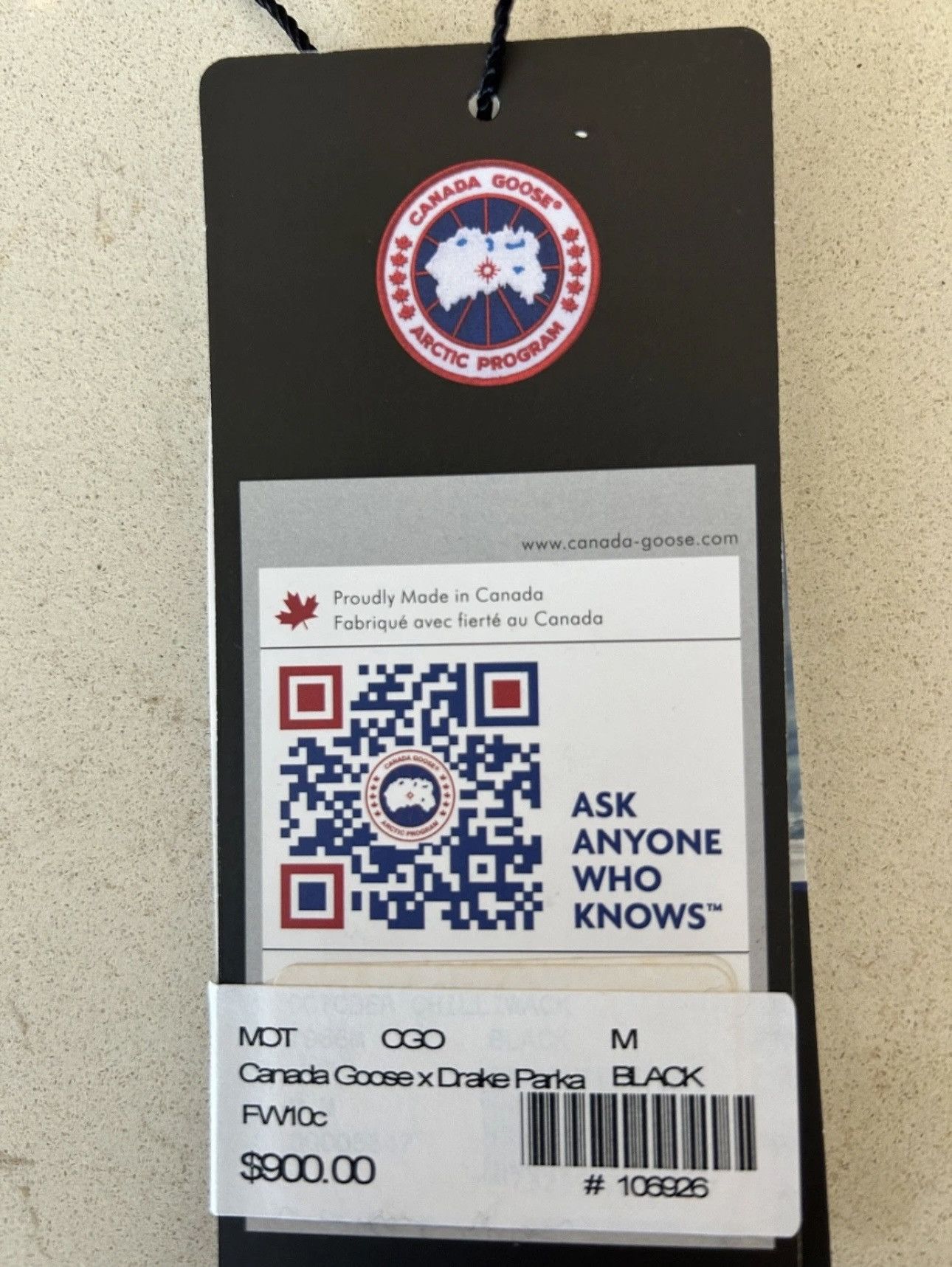 Canada Goose × October's Very Own Drake OVO 2010 Limited Edition Fur Bomber Jacket 1 of 300 Size US M / EU 48-50 / 2 - 17 Thumbnail