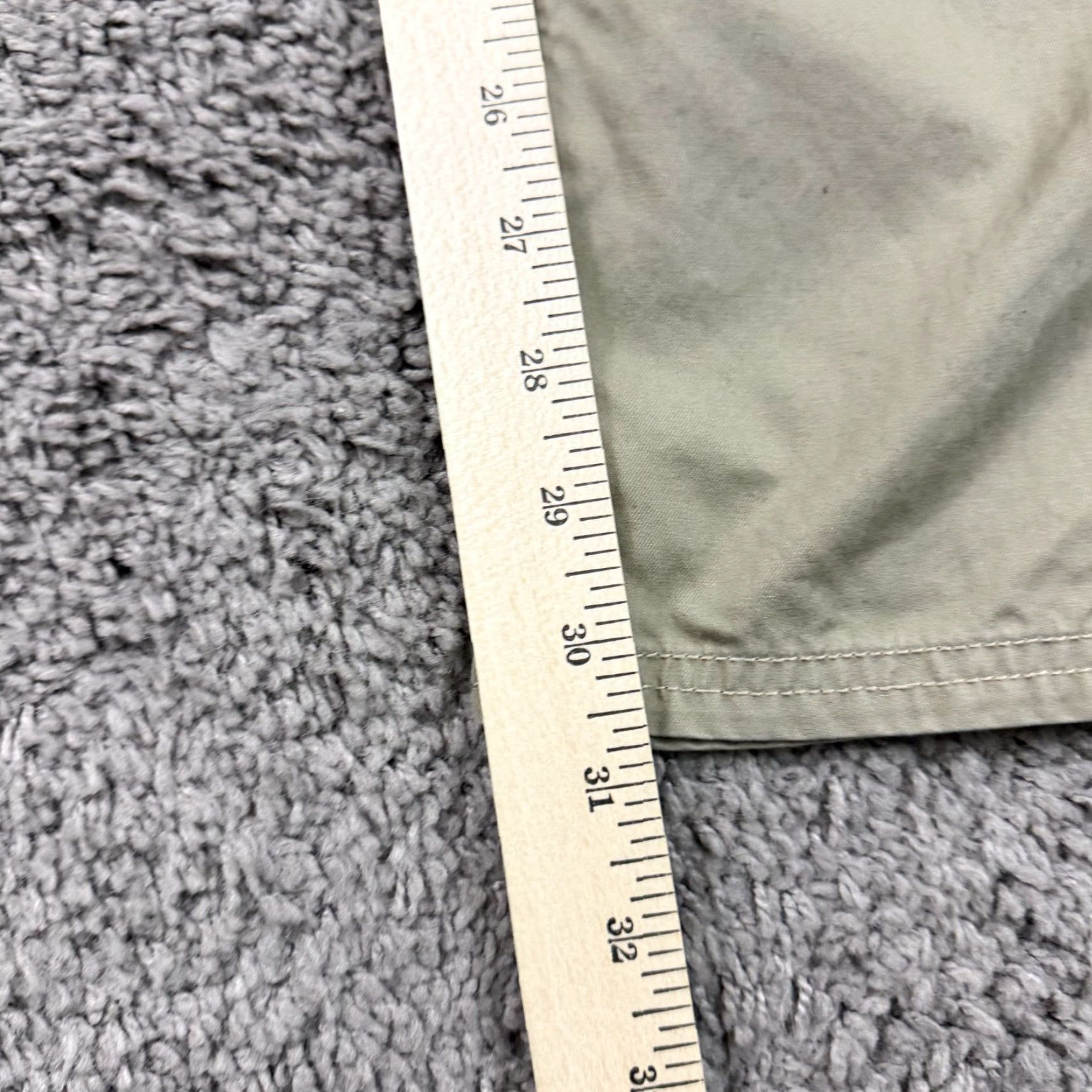 The North Face The North Face Pants Mens XL Beige Outdoor Lightweight 100% Cotton 35x31 Chino Straight Flat Front Regular Logo Size US 36 / EU 52 - 6 Thumbnail