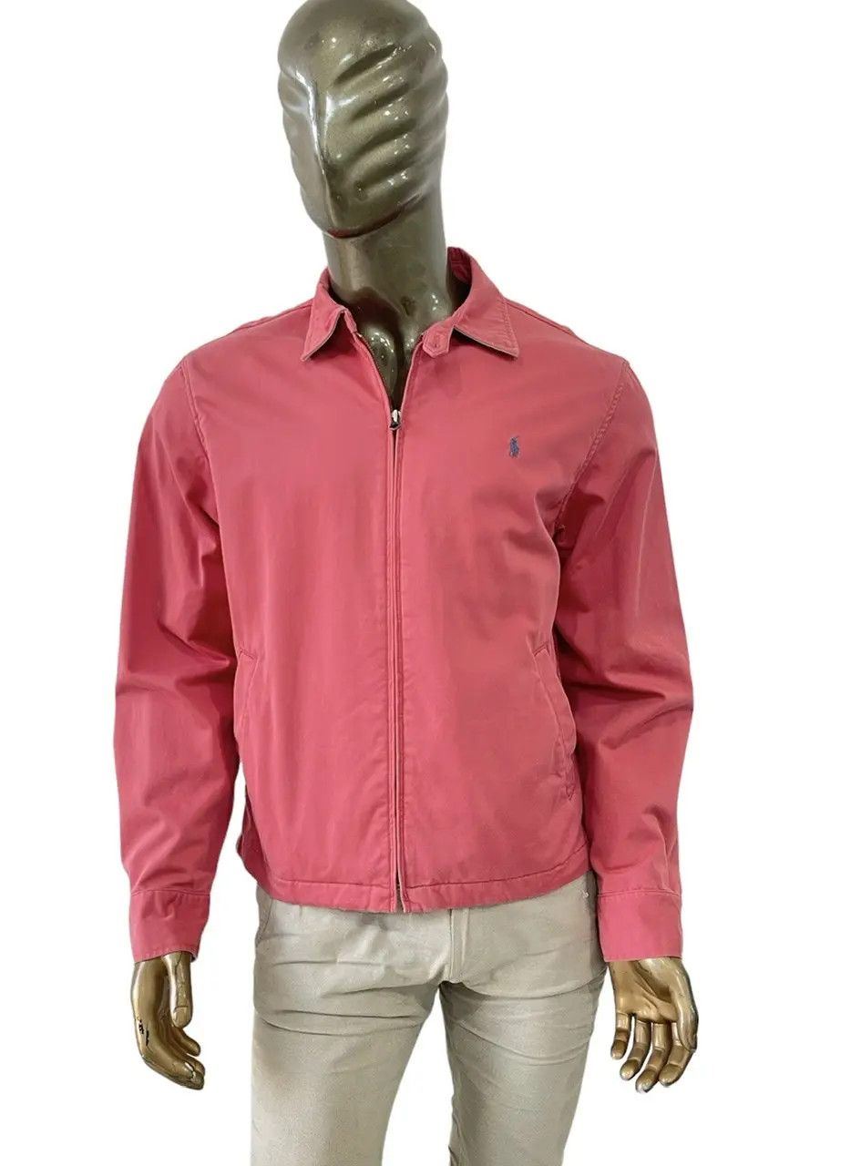 Polo Ralph Lauren 🔥 pink salmon bomber jacket size L polo Ralph Lauren Size US L / EU 52-54 / 3 - 5 Thumbnail