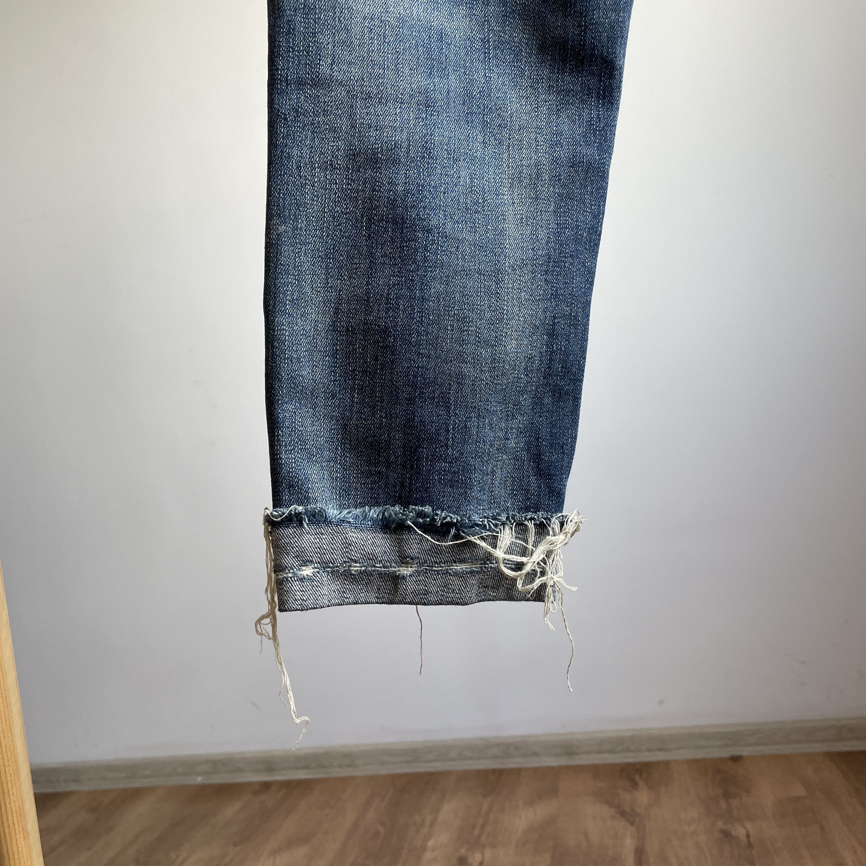 Polo Ralph Lauren Polo Ralph Lauren Womens Tompkins Skinny Distressed Denim Size 32" / US 10 / IT 46 - 8 Thumbnail
