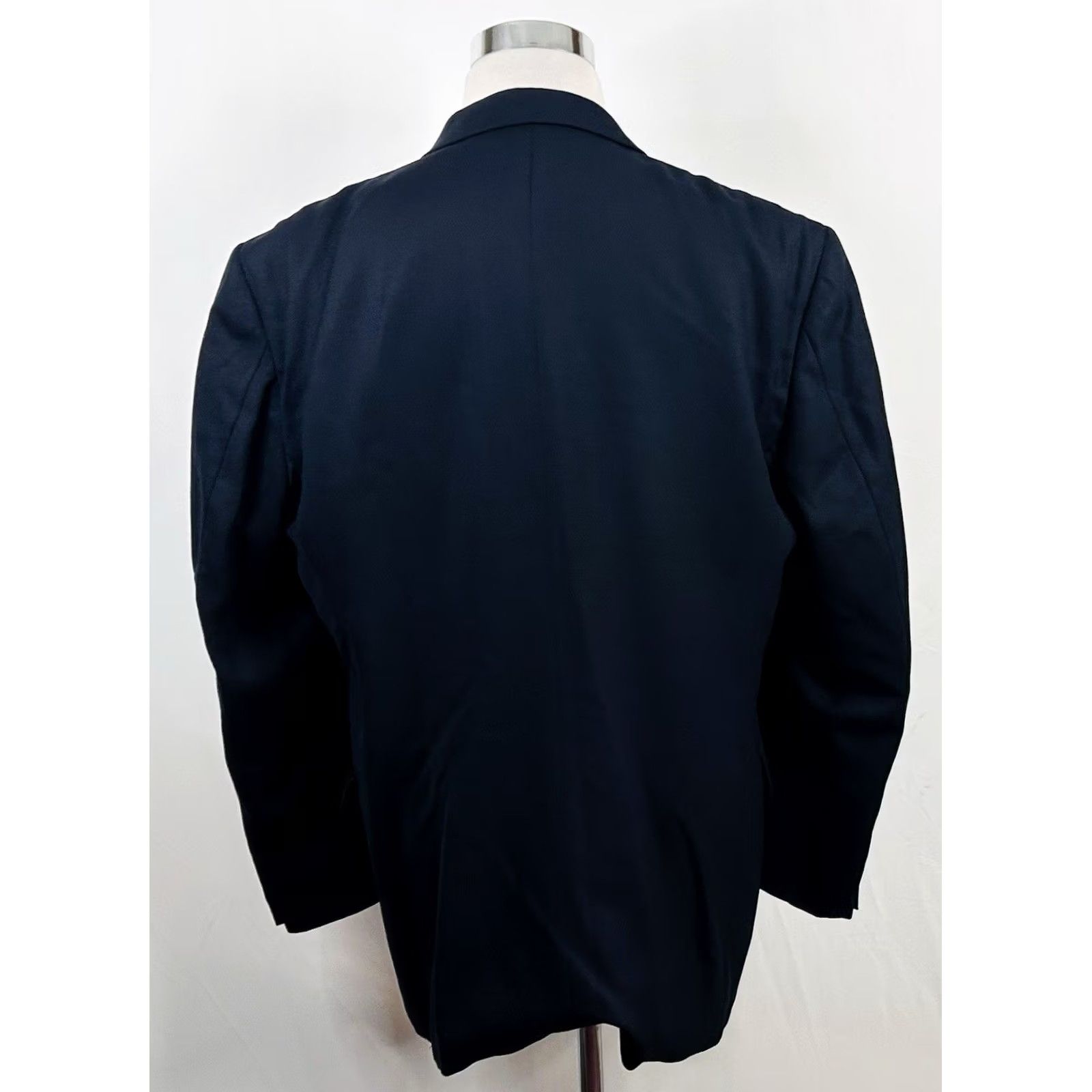 Joseph Abboud Joseph Abboud 46L Sport Coat 100% Wool Dark Navy Blue Three Button Lined Formal Mens Size US XS / EU 42 / 0 - 7 Thumbnail