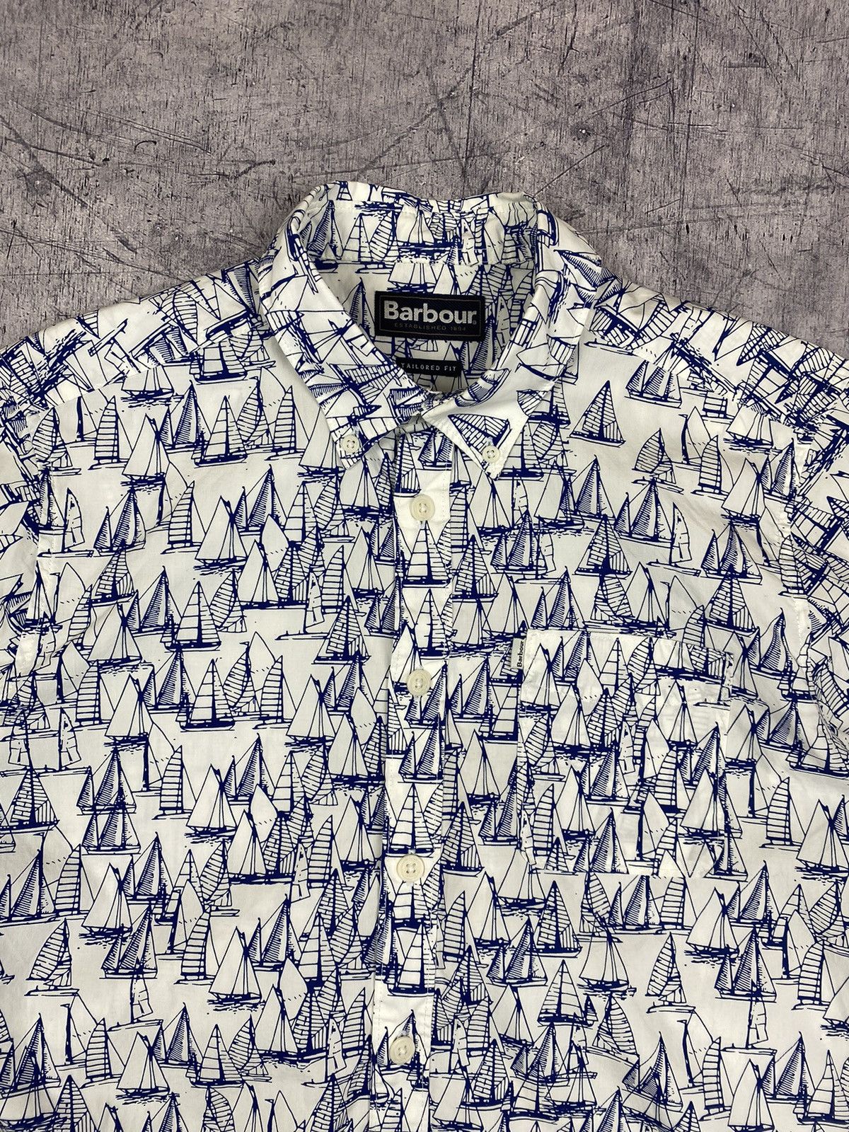 Barbour × Vintage Barbour Button Up Shirt Size S Size US S / EU 44-46 / 1 - 5 Thumbnail