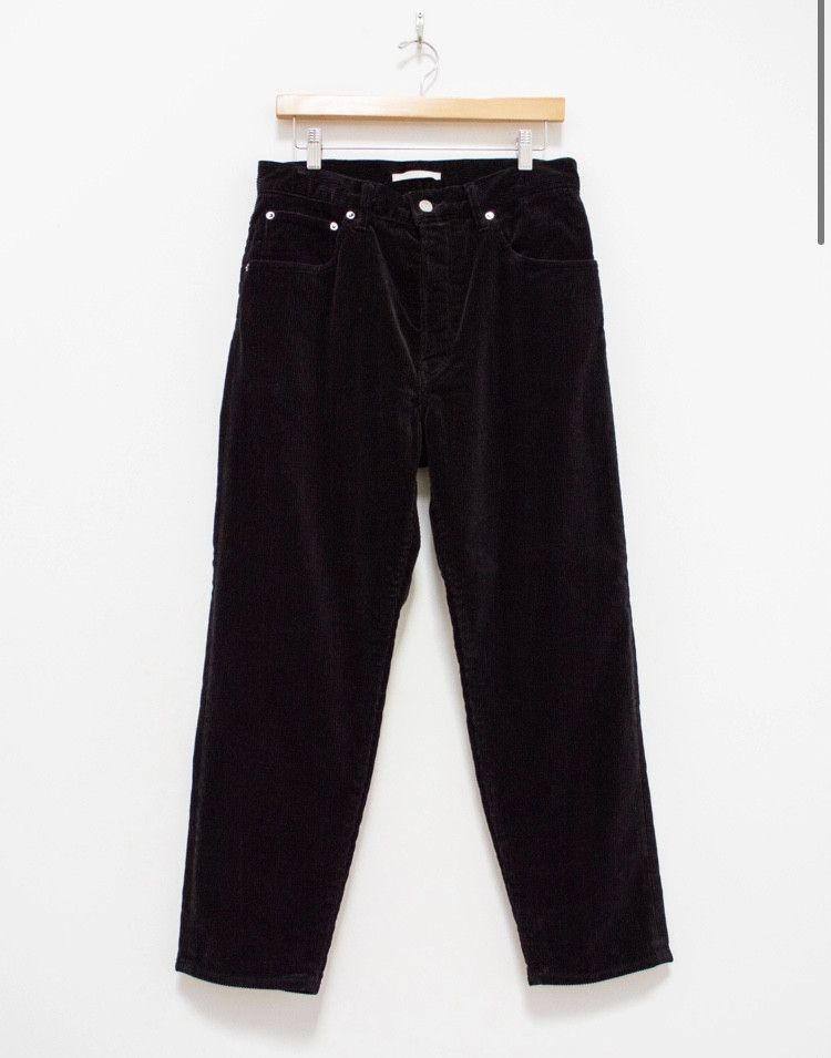 image of Hatski Loose Tapered Corduroy - Black, Men's (Size 28)