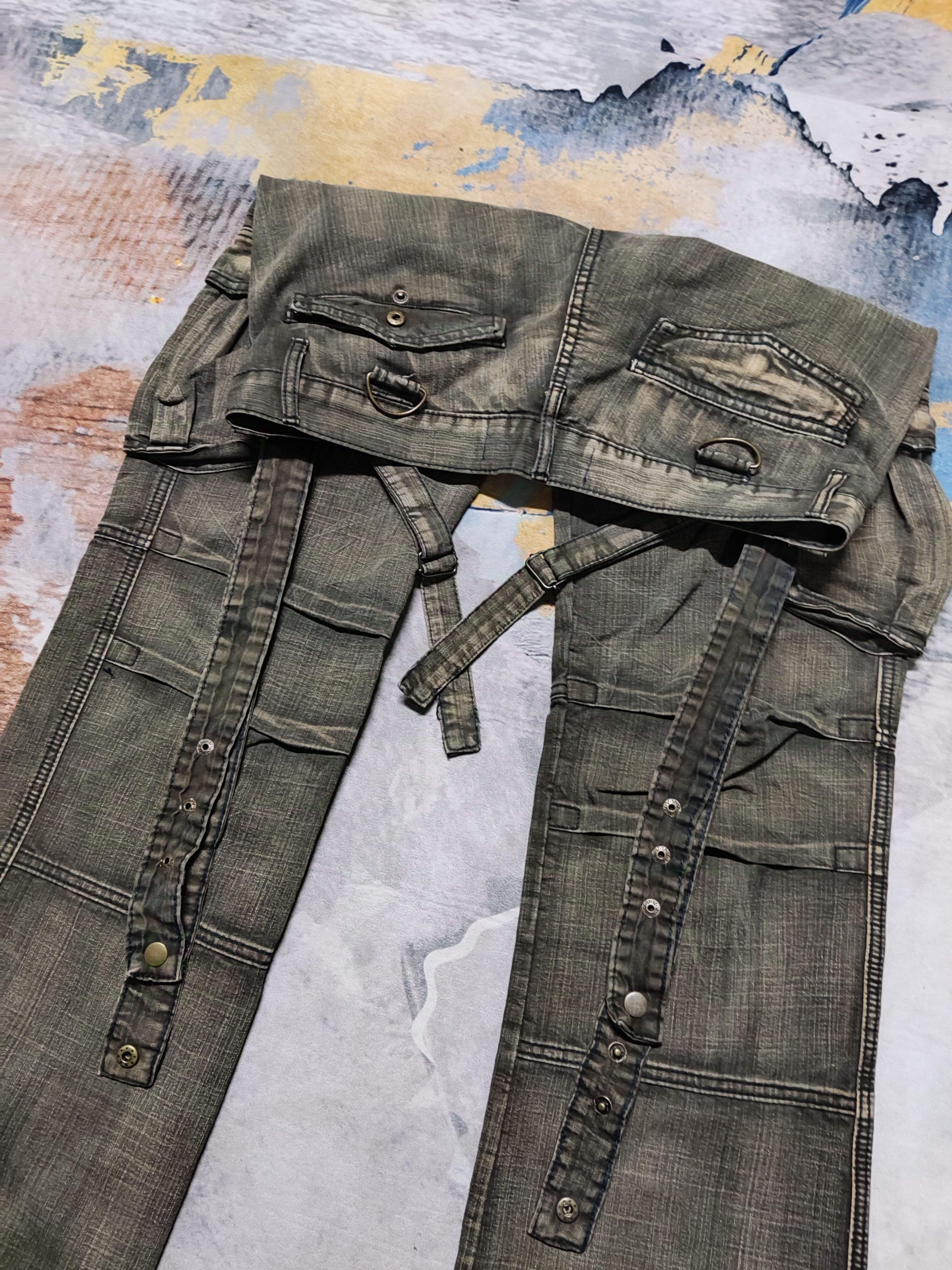 Designer × Hysteric Glamour × Seditionaries Bondage Jeans Very Rare Multipocket Size US 36 / EU 52 - 5 Thumbnail