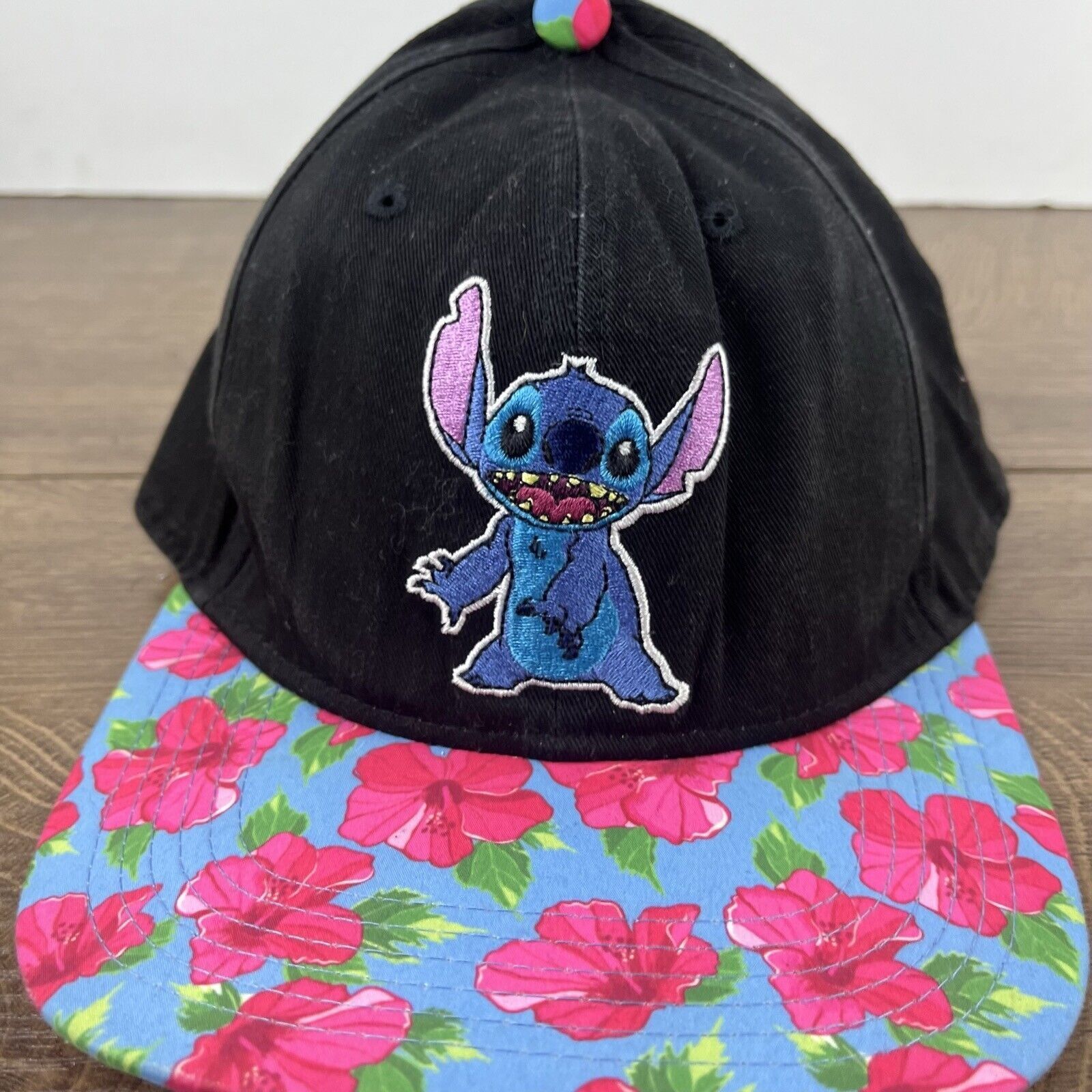 Other Stitch Hat Lelo Stitch Snapback Hat Black Hat Adjustable Bla Size ONE SIZE - 7 Thumbnail