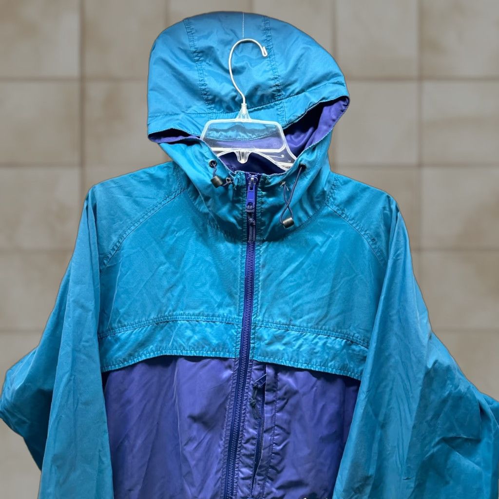 Vintage Columbia Jacket Womens Large Blue Hooded Packable 3-in-1 Zip Casual coat Size L / US 10 / IT 46 - 1 Thumbnail