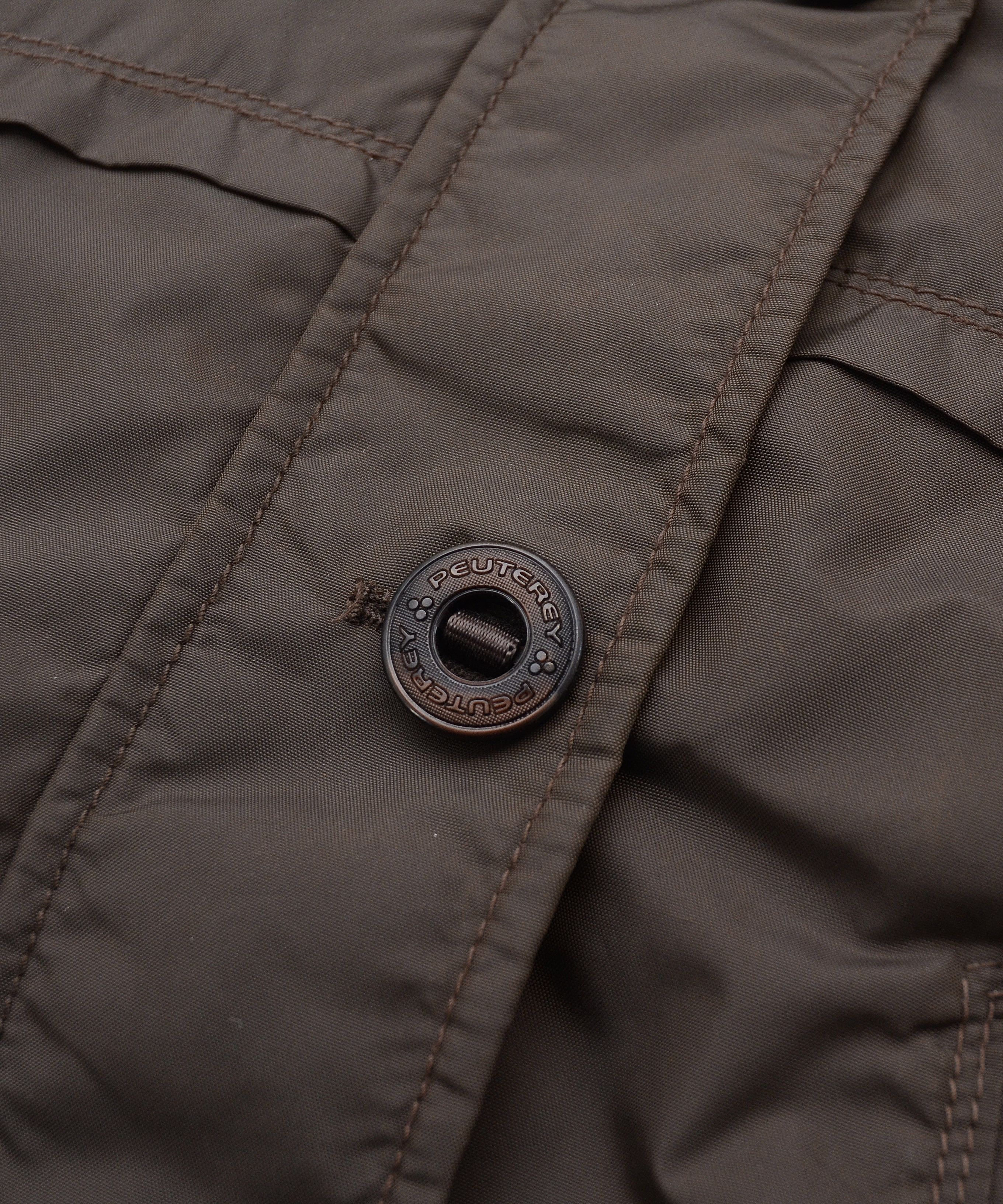 Peuterey Winter Down Parka Peuterey Nylon Brown Jacket Size 40 Size S / US 4 / IT 40 - 9 Thumbnail