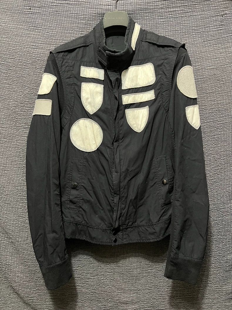 Rick Owens rick owens Patch Badge Jacket 2502-Nextarrow