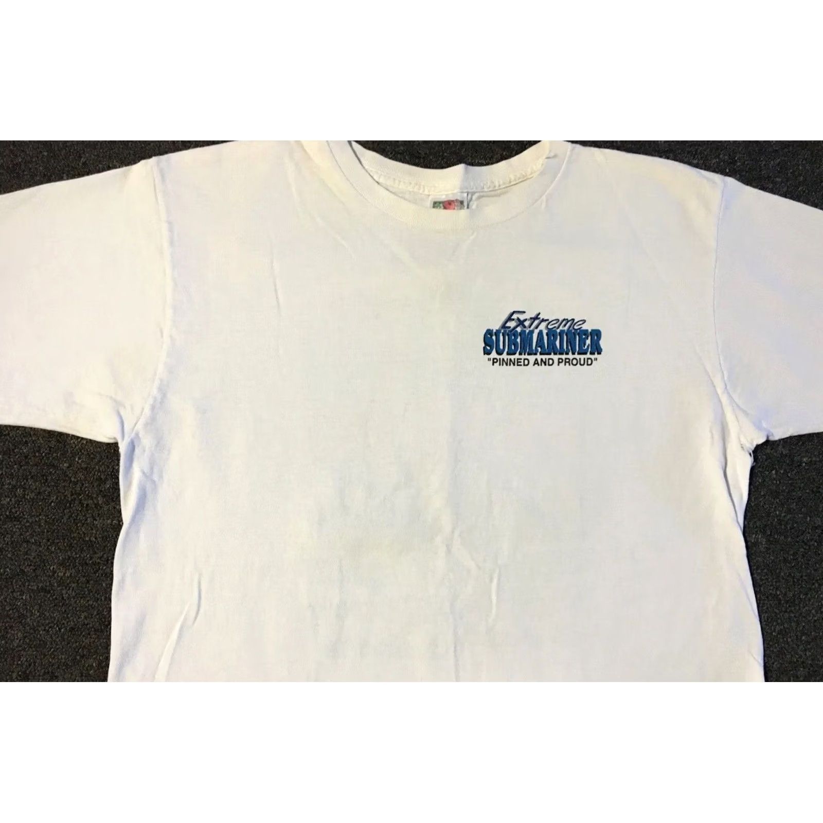 Vintage VINTAGE USMC Extreme Submariner Faded Distressed Shirt M Marines Funny Army Grunge 90s Size US M / EU 48-50 / 2 - 6 Thumbnail