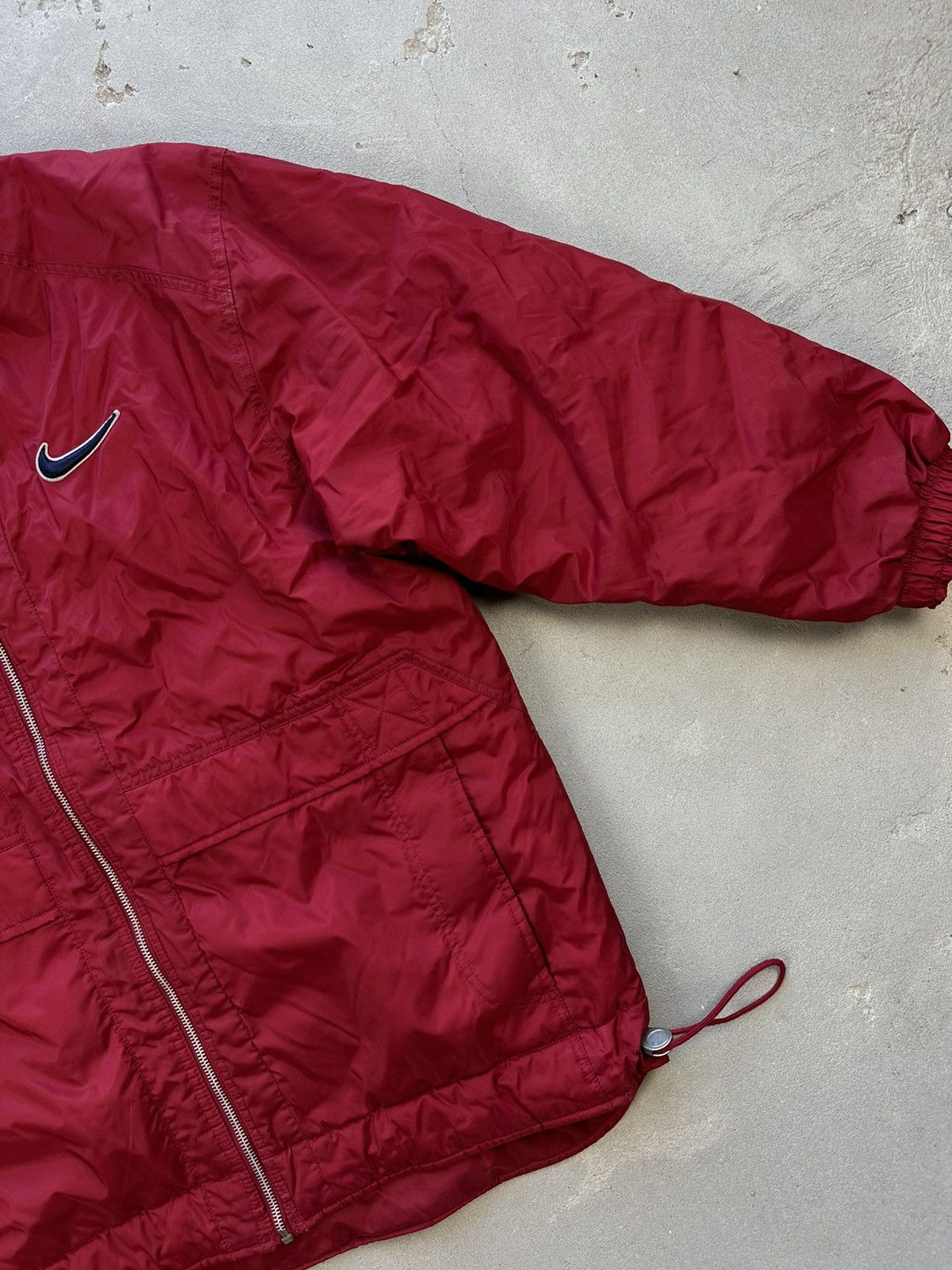 Nike Nike Vintage Down Puffer Jacket Big Swoosh Double Logo Size US M / EU 48-50 / 2 - 5 Thumbnail