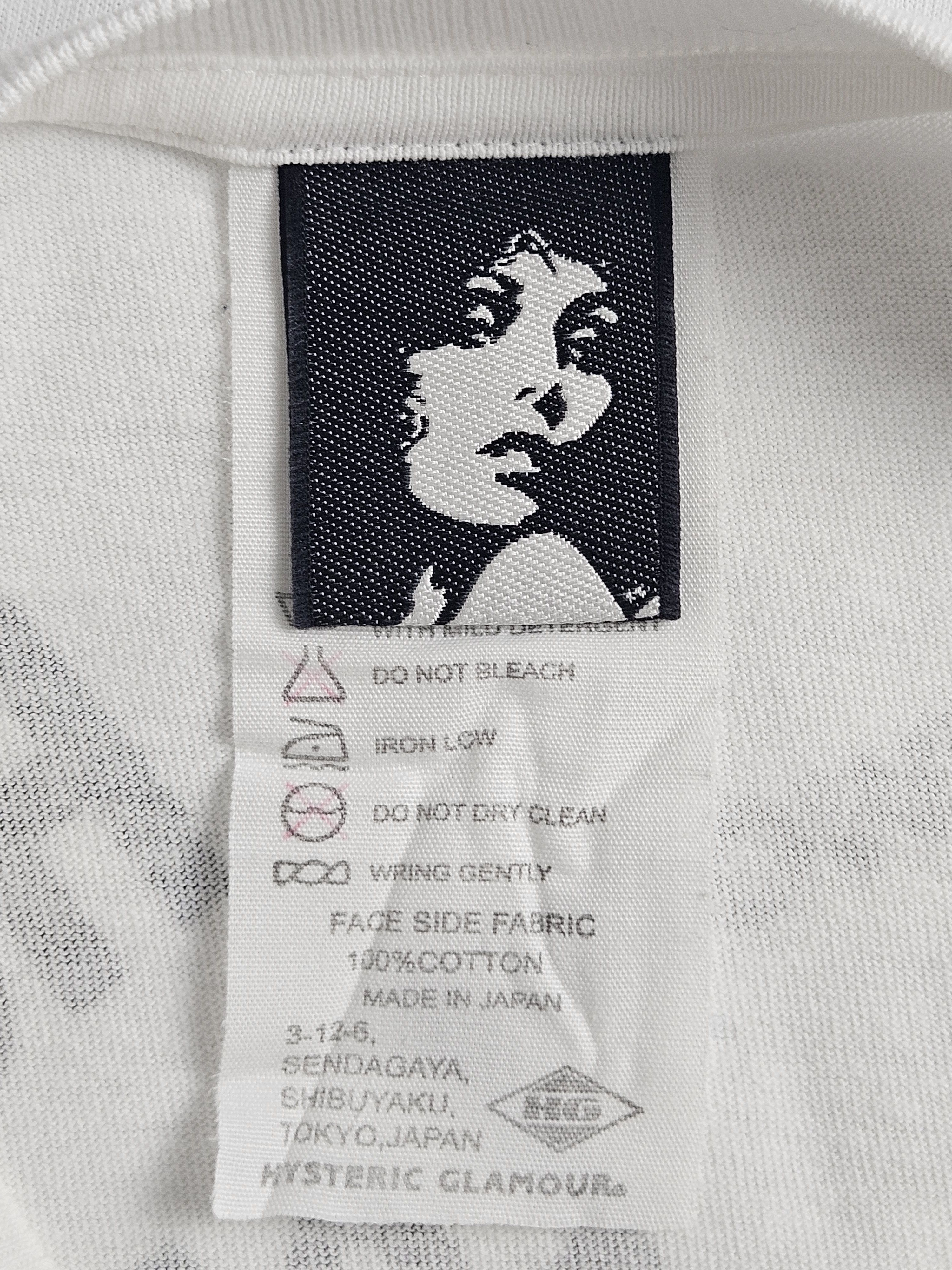 Hysteric Glamour Hysteric Glamour Primal Scream shirt Size US S / EU 44-46 / 1 - 4 Thumbnail