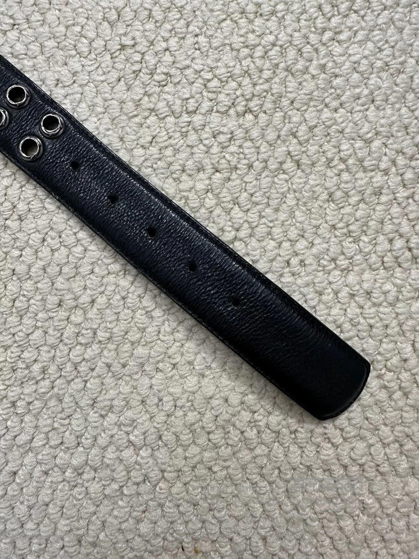 Chrome Hearts Chrom Hearts Vine Flower Eyelet Belt. Size ONE SIZE - 6 Thumbnail