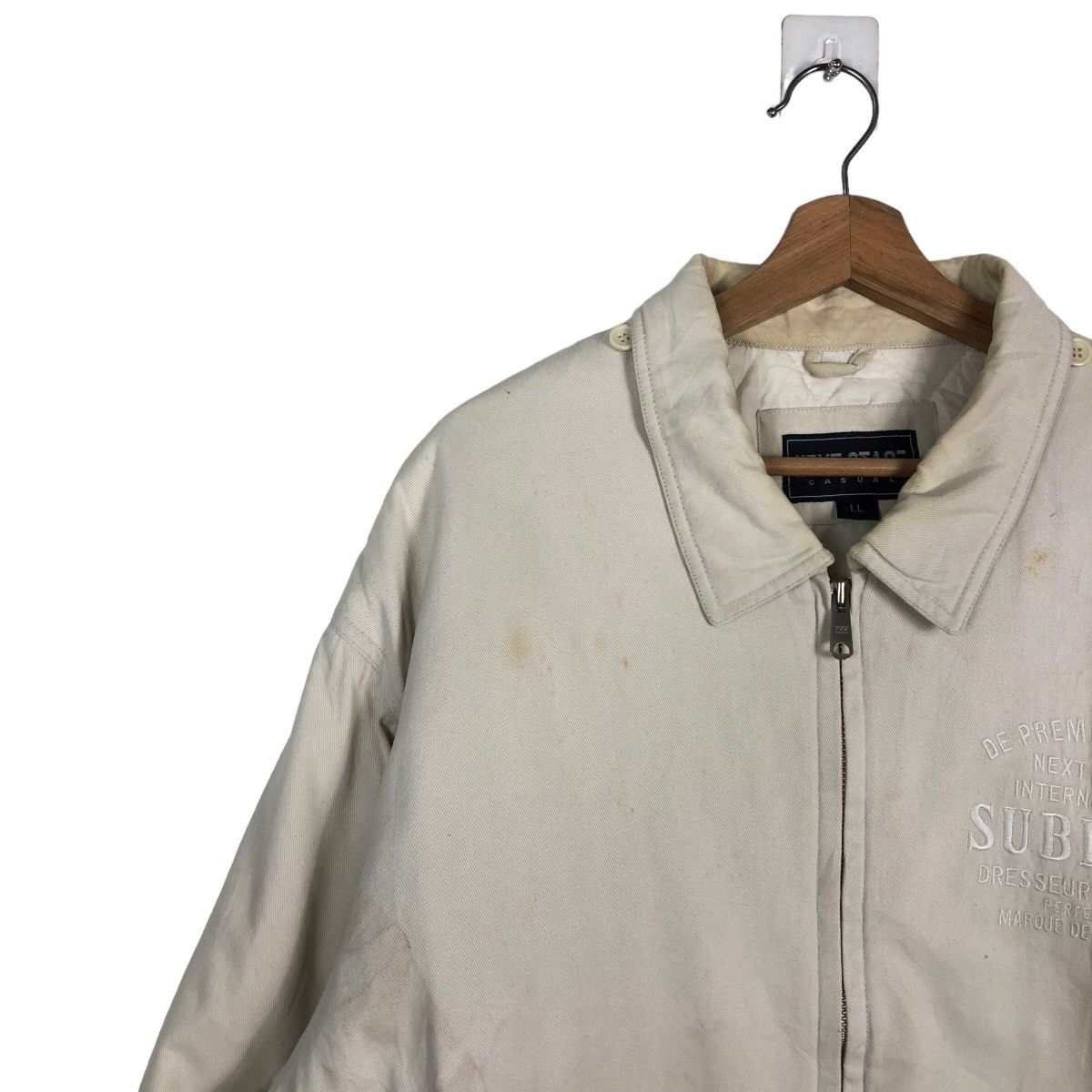 Hysteric Glamour 🔥Rare 90’e Vintage Bomber Jacket Next Stage Big Logo Size US L / EU 52-54 / 3 - 7 Thumbnail