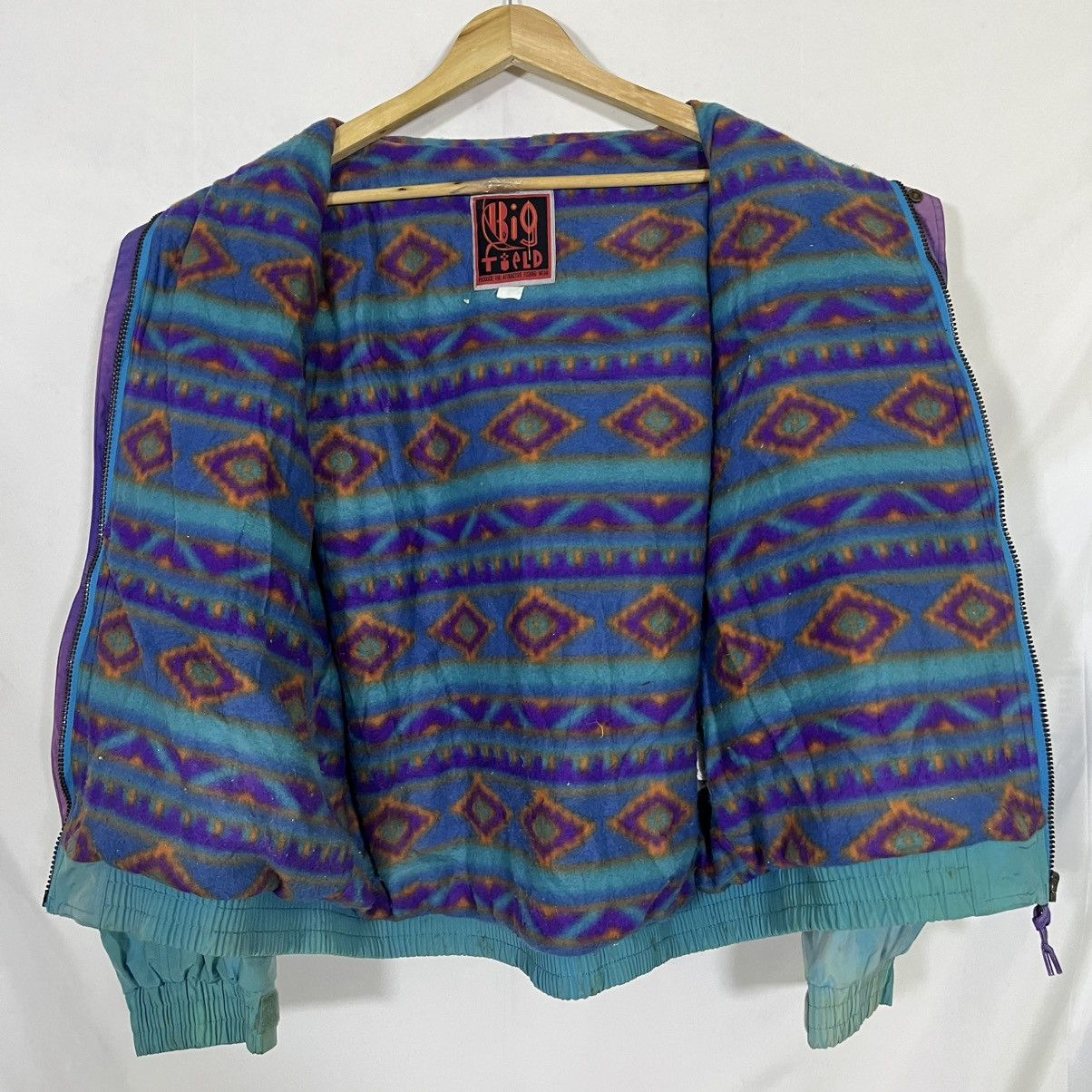 Sports Specialties VINTAGE BIG FIELD FISHING WEAR WOOL HOODED JACKET Size US L / EU 52-54 / 3 - 7 Thumbnail