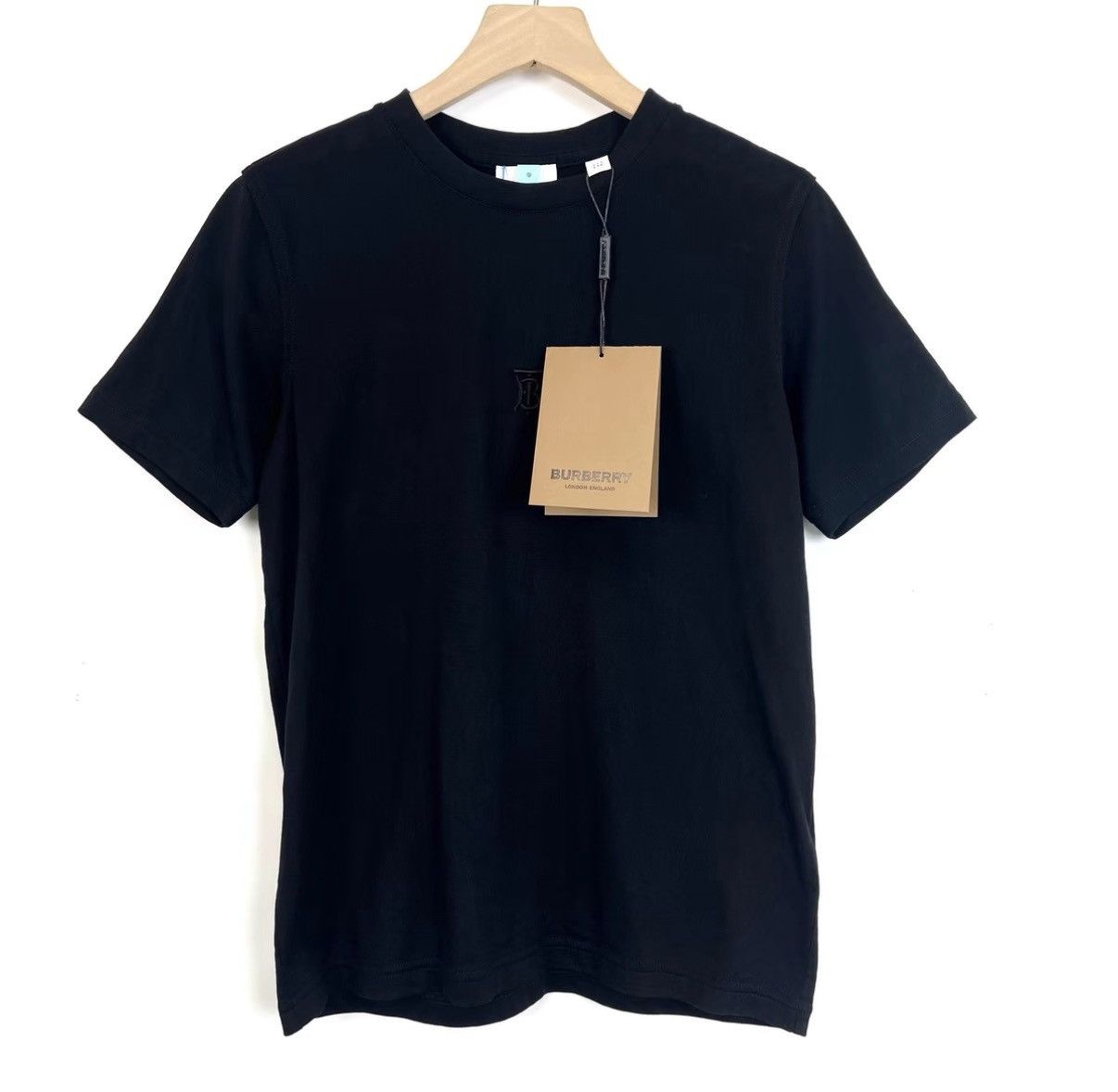 Burberry Burberry Embroidered Letter Logo Short Sleeve T-shirt K12 Size US XXS / EU 40 - 1 Thumbnail