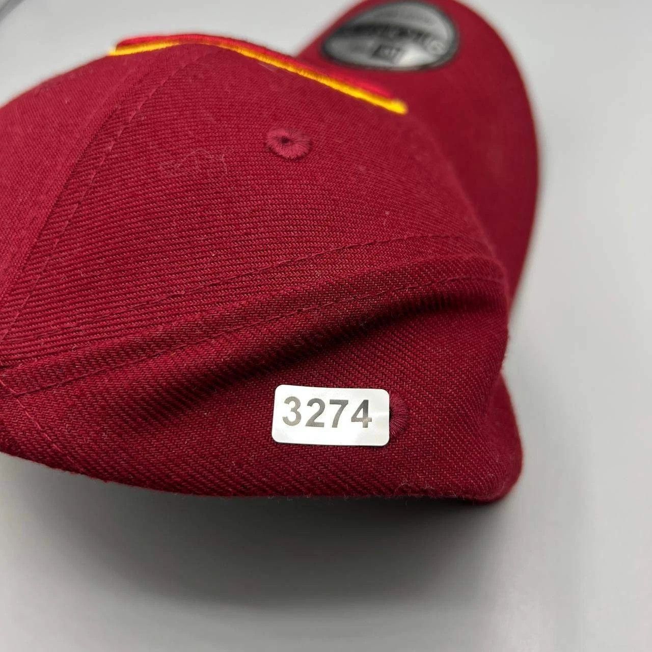 New Era Cleveland Cavaliers Hat Men Red Embroidered Strap Back Cap Size ONE SIZE - 8 Thumbnail