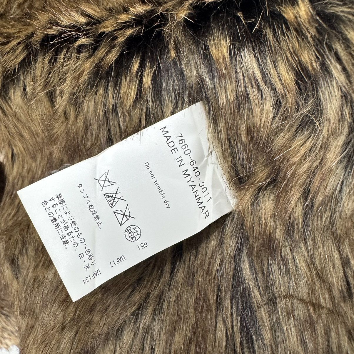If Six Was Nine ☀️COEN FUR HOODIE FISHTAIL JACKET Size M / US 6-8 / IT 42-44 - 10 Thumbnail