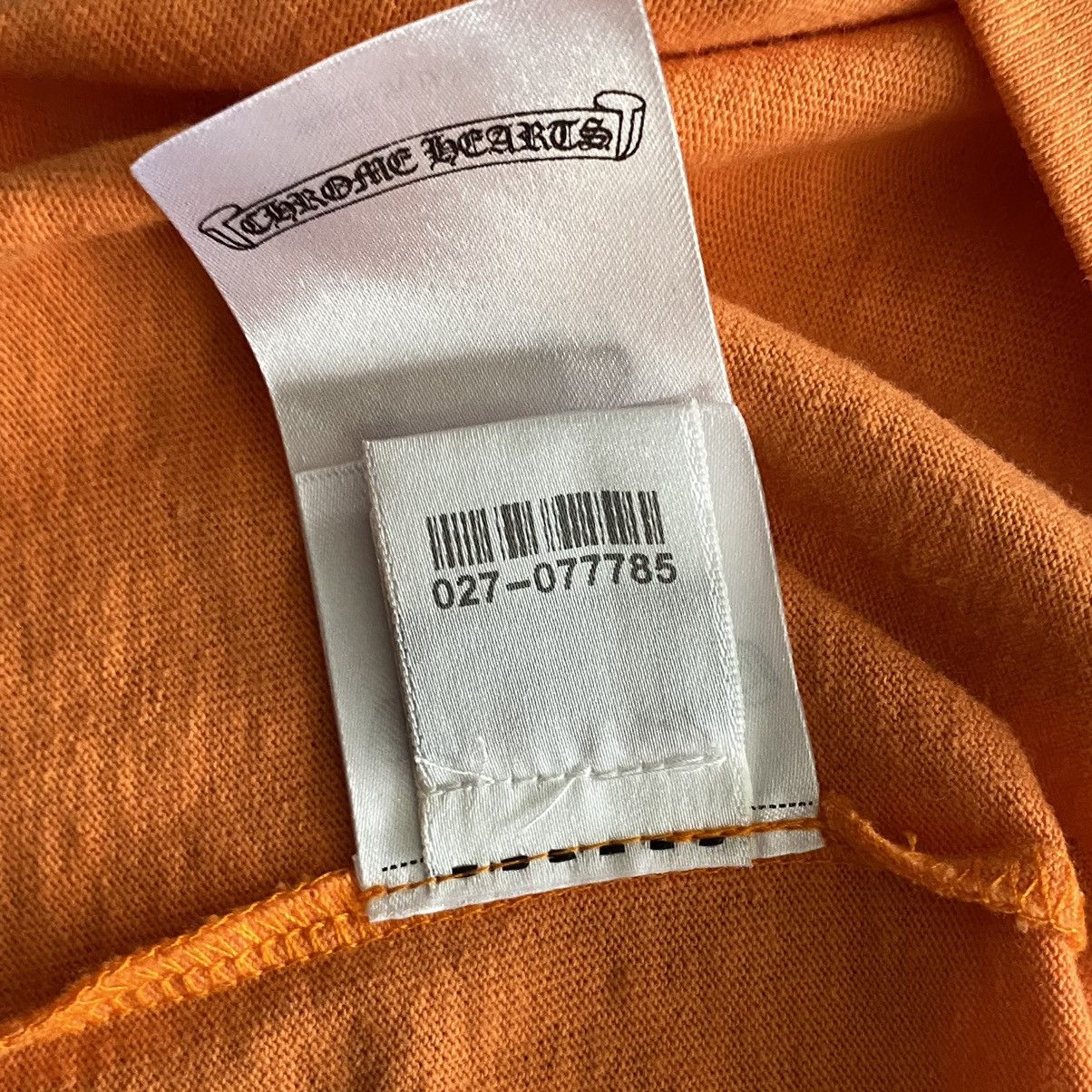 Chrome Hearts CHROME HEARTS Matty Boy Link Build T Shirt ORANGE Size US M / EU 48-50 / 2 - 11 Thumbnail