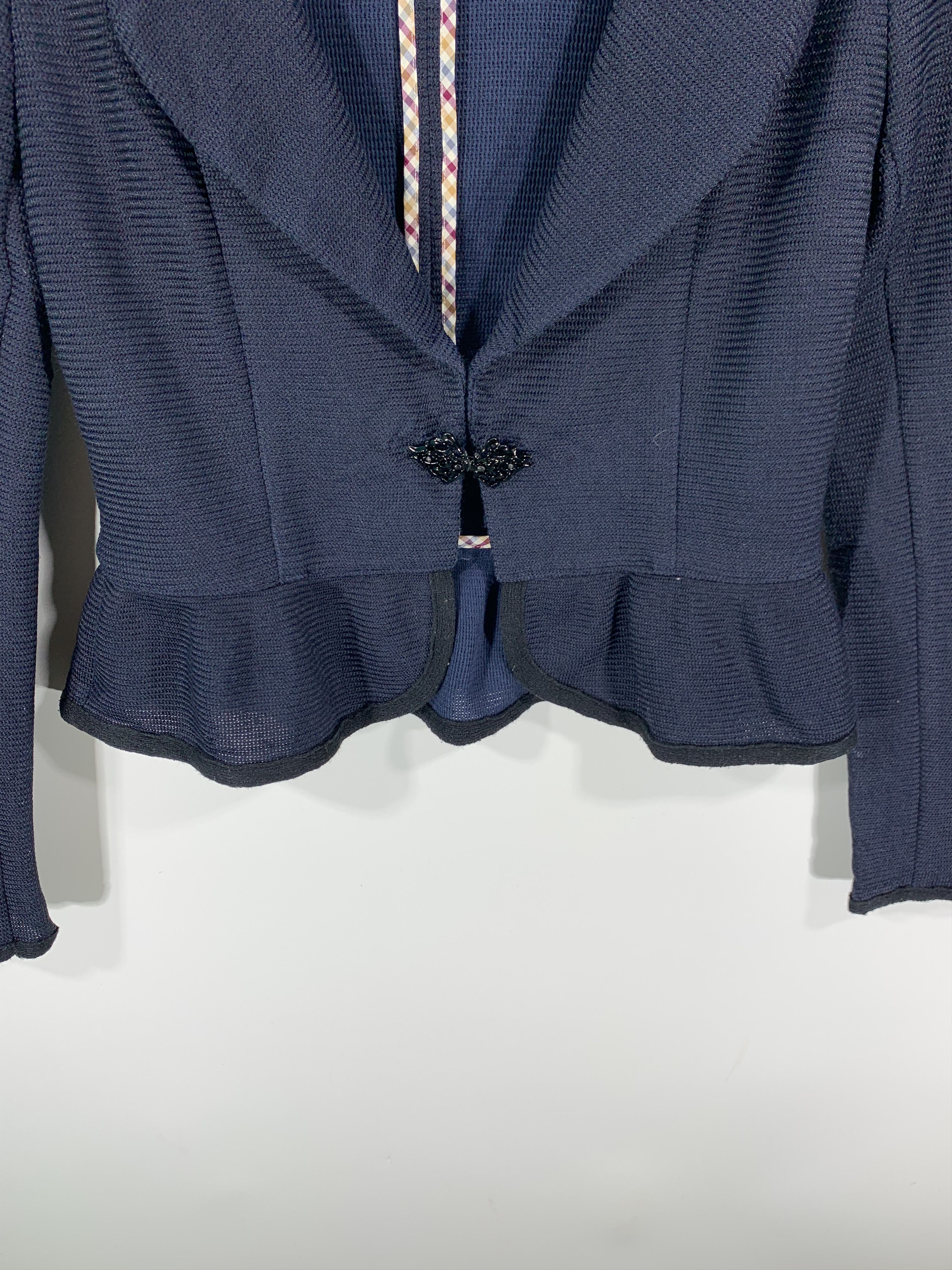 Japanese Brand × Vintage ⚡️Peyton Place Cropped Meshnet Jacket Size XS / US 0-2 / IT 36-38 - 2 Thumbnail