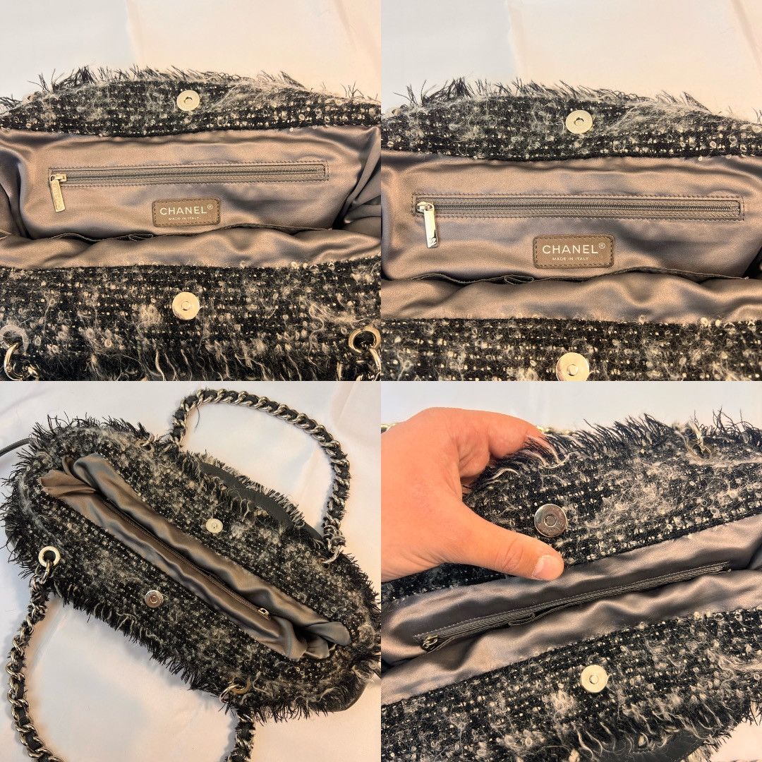 Chanel Chanel 2010-2011 Fringed Logo Large Hobo Tote Bag Size ONE SIZE - 14 Thumbnail