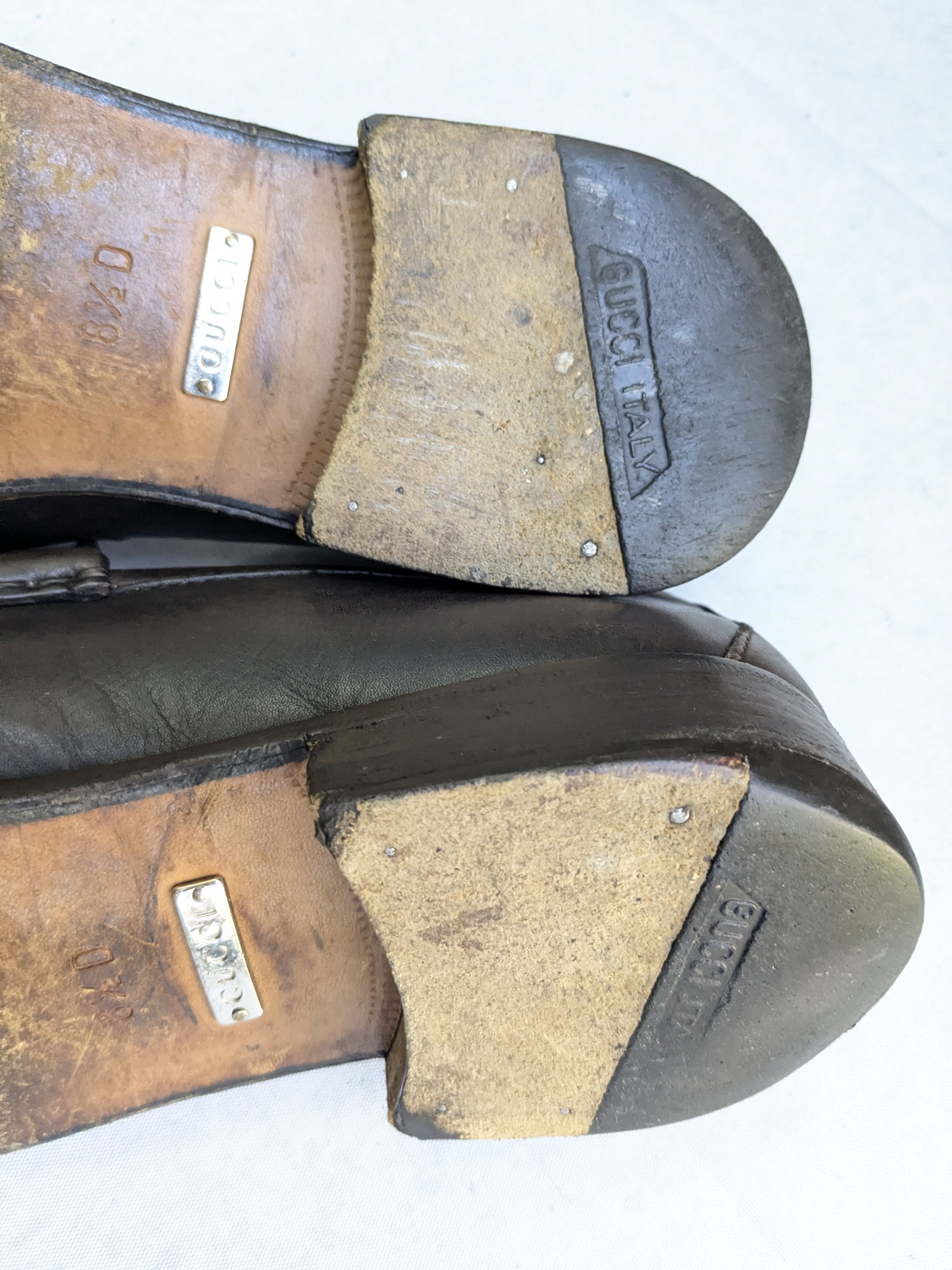 Gucci Gucci Horsebit Loafers Brown 8.5 D Leather Slip Ons Size US 8.5 / EU 41-42 - 15 Thumbnail