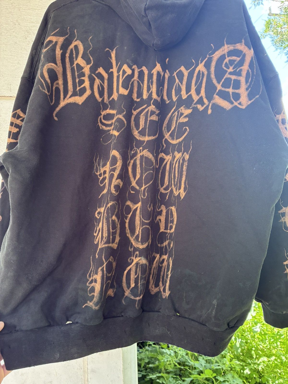 Balenciaga Heavy Metal Mud Show Zip Jacket