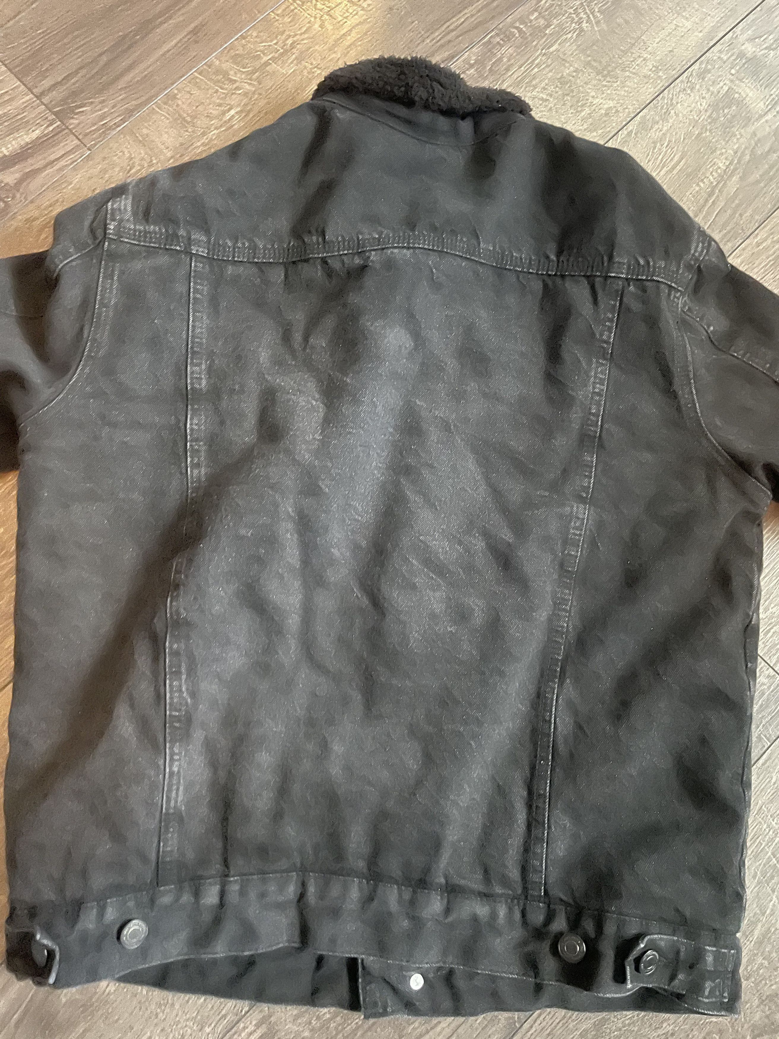 Other Black Denim Jacket Fur Size US L / EU 52-54 / 3 - 4 Thumbnail