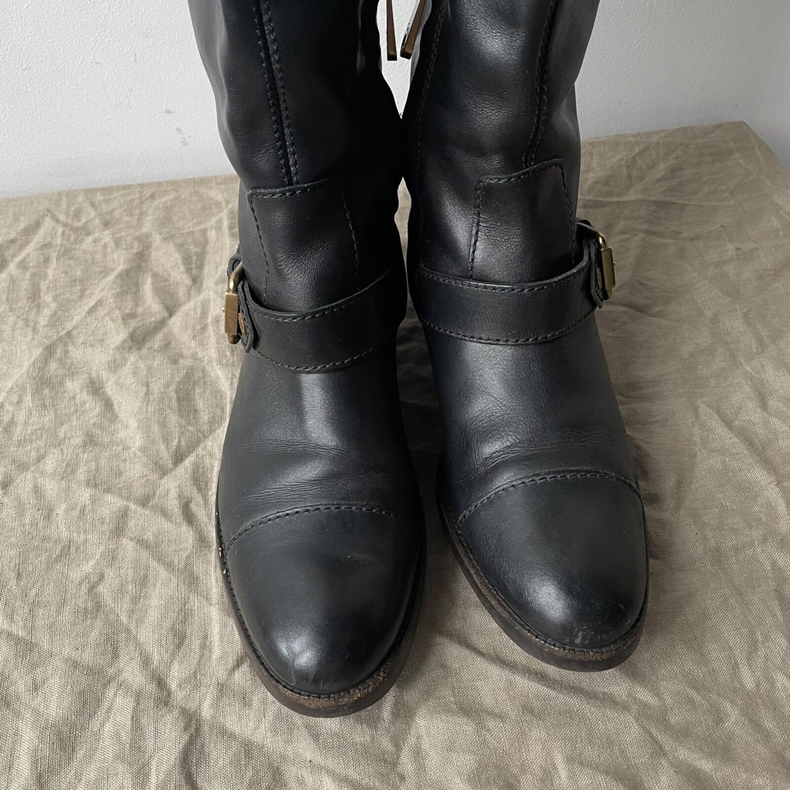 Bally Bally Leather Riding Boots 9024AC Size US 8 / IT 38 - 3 Thumbnail