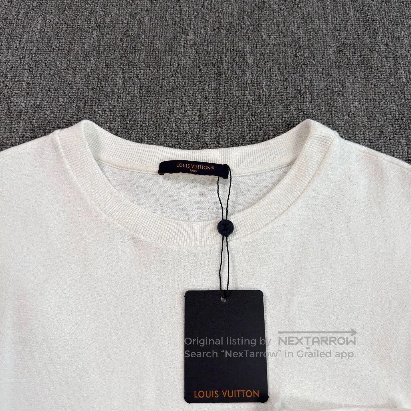Louis Vuitton White Short-Sleeve T-Shirt with Pocket. Size US L / EU 52-54 / 3 - 3 Thumbnail