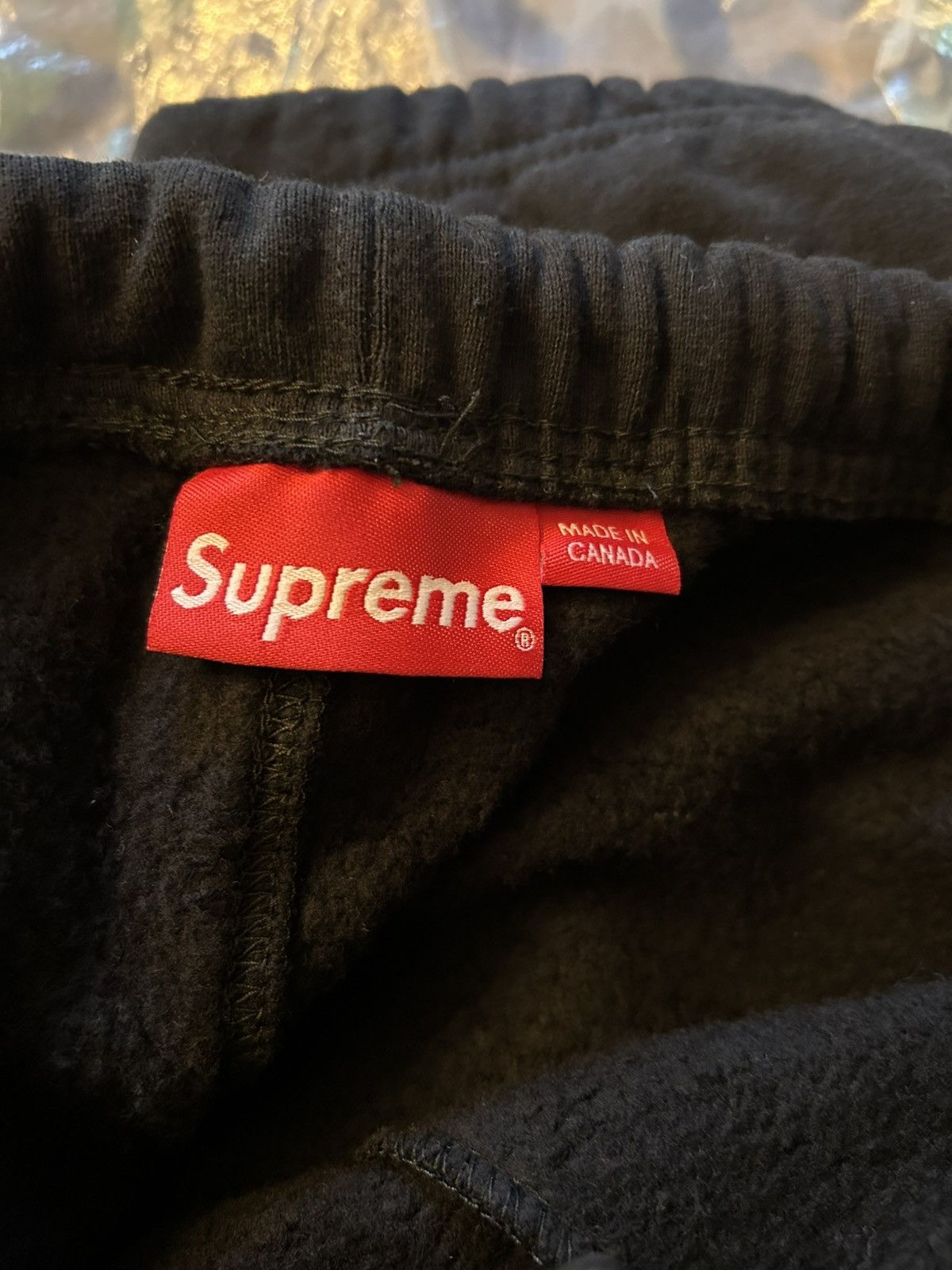 Supreme Supreme Small Box Sweatpant Black Medium SS21 Size US 32 / EU 48 - 4 Thumbnail