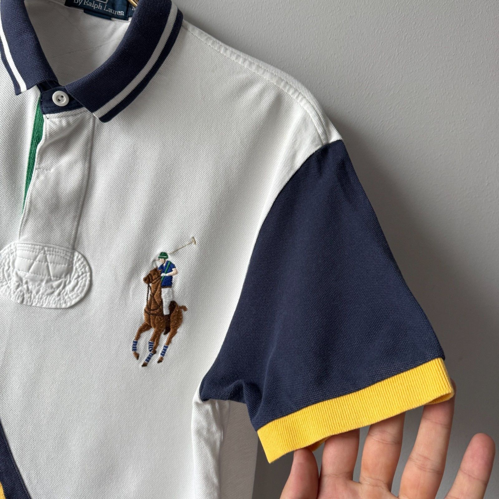 Polo Ralph Lauren Polo Ralph Lauren Mercer Club Shirt Big Pony Rugby T-shirt Size US M / EU 48-50 / 2 - 6 Thumbnail
