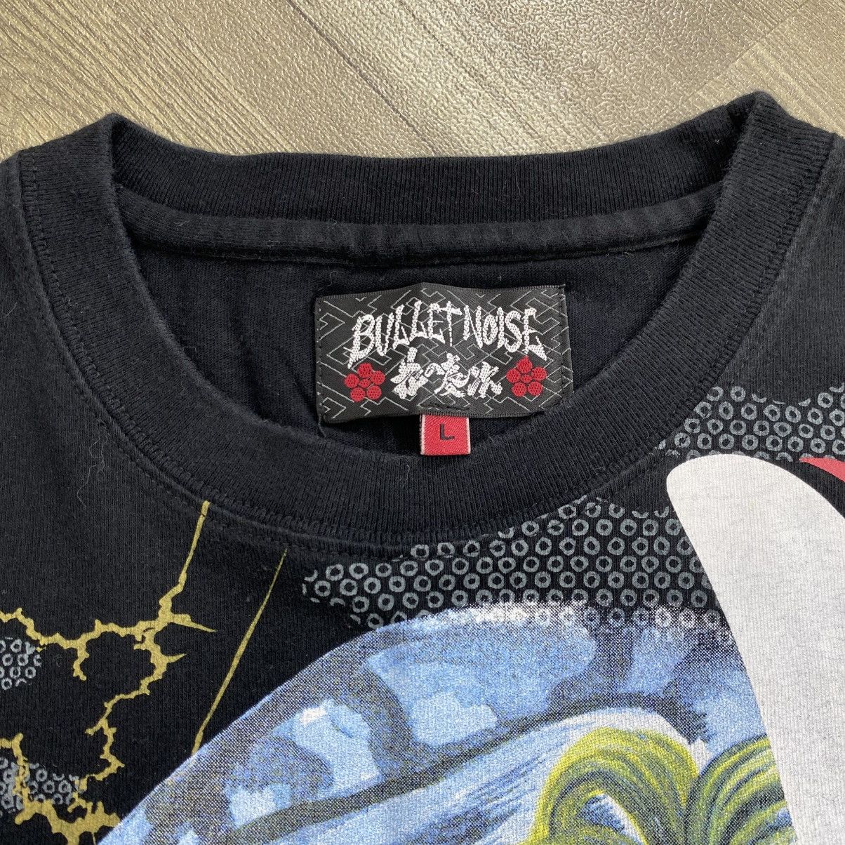 Bullet Noise Vintage Bullet Noise Hana No Keji Manga Series Japan Art Tee Size US L / EU 52-54 / 3 - 8 Thumbnail