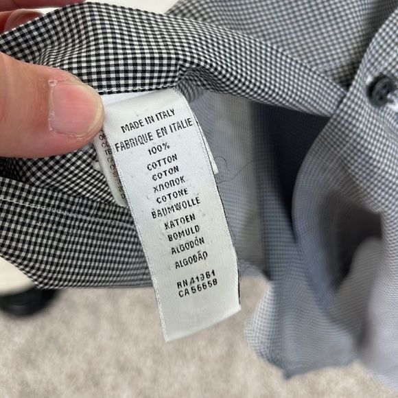 Ralph Lauren Black Label Ralph Lauren Black Label Button Down Shirt Gingham Size US L / EU 52-54 / 3 - 6 Thumbnail