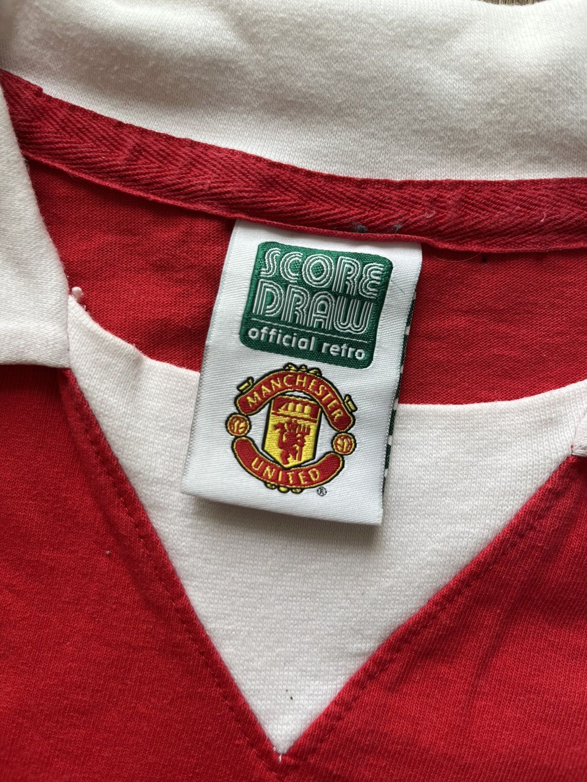 Other Manchester United 1972-1974 score draw kit Size US S / EU 44-46 / 1 - 3 Thumbnail