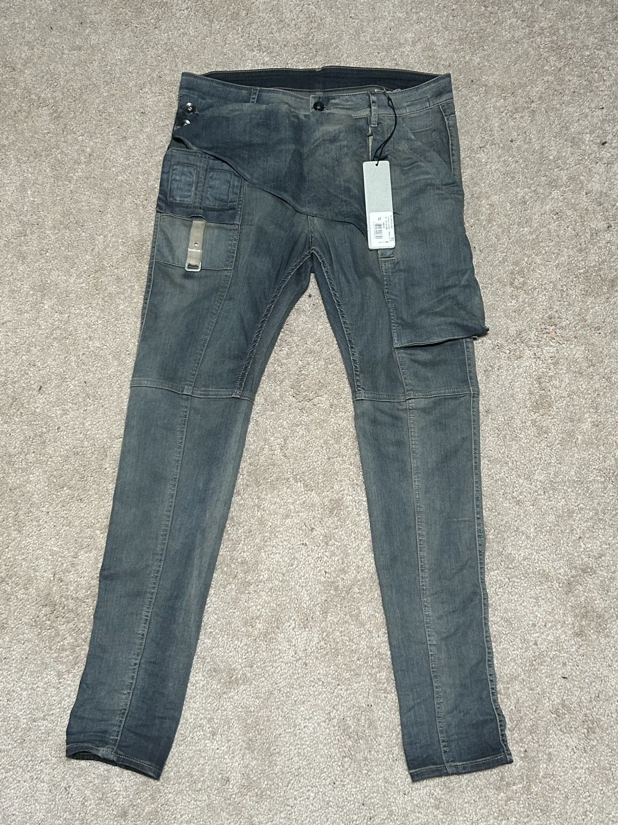 Rick Owens × Rick Owens Drkshdw Rick Owens Memphis Denim Hustler