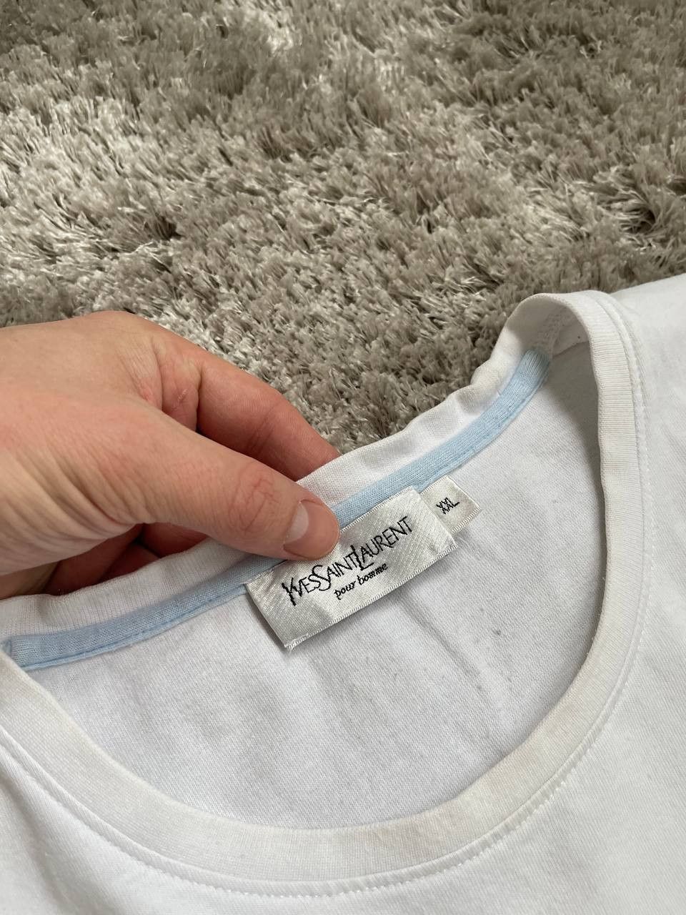 Vintage × Yves Saint Laurent Yves Saint Laurent YSL Tee striped Size US L / EU 52-54 / 3 - 4 Thumbnail