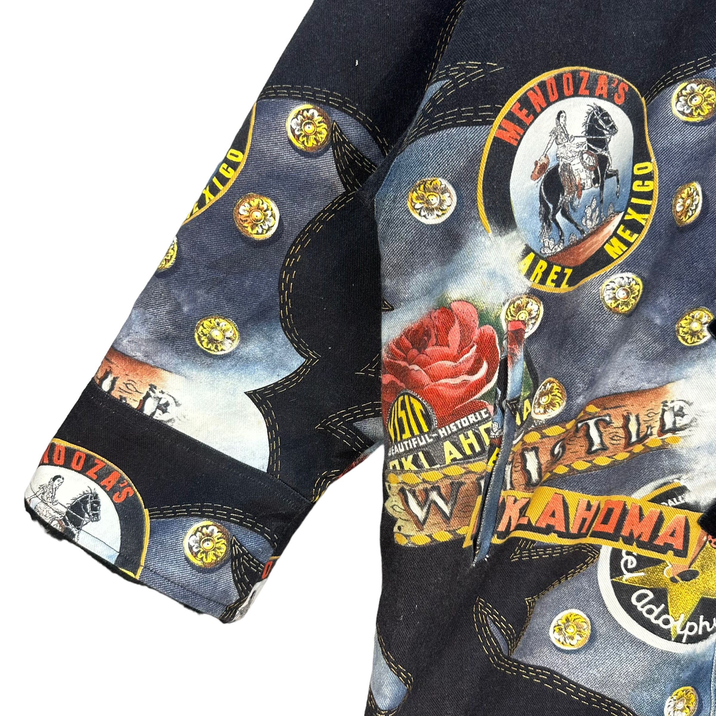 Vintage LUV TRICOT FULLPRINT SHERPA DUFFLE COAT #8294-002 Size M / US 6-8 / IT 42-44 - 4 Thumbnail