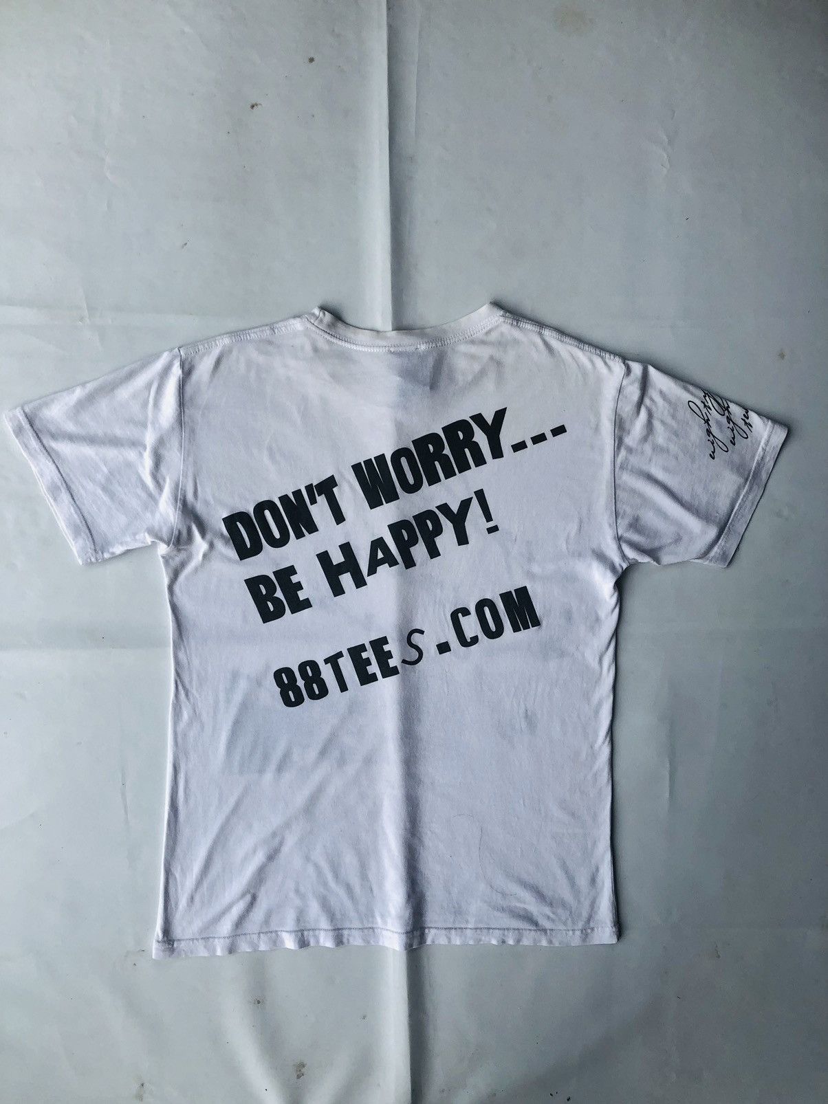 Hysteric Glamour Japanese Poem 88 Tee Don’t Worry Be Happy hysteric Style Tee Size US M / EU 48-50 / 2 - 3 Thumbnail