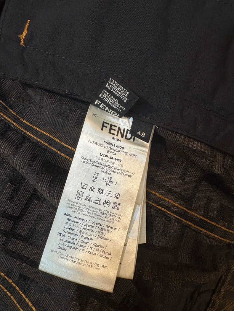 Fendi Fendi Classic full-print double F old flower denim jacket Size US M / EU 48-50 / 2 - 5 Thumbnail